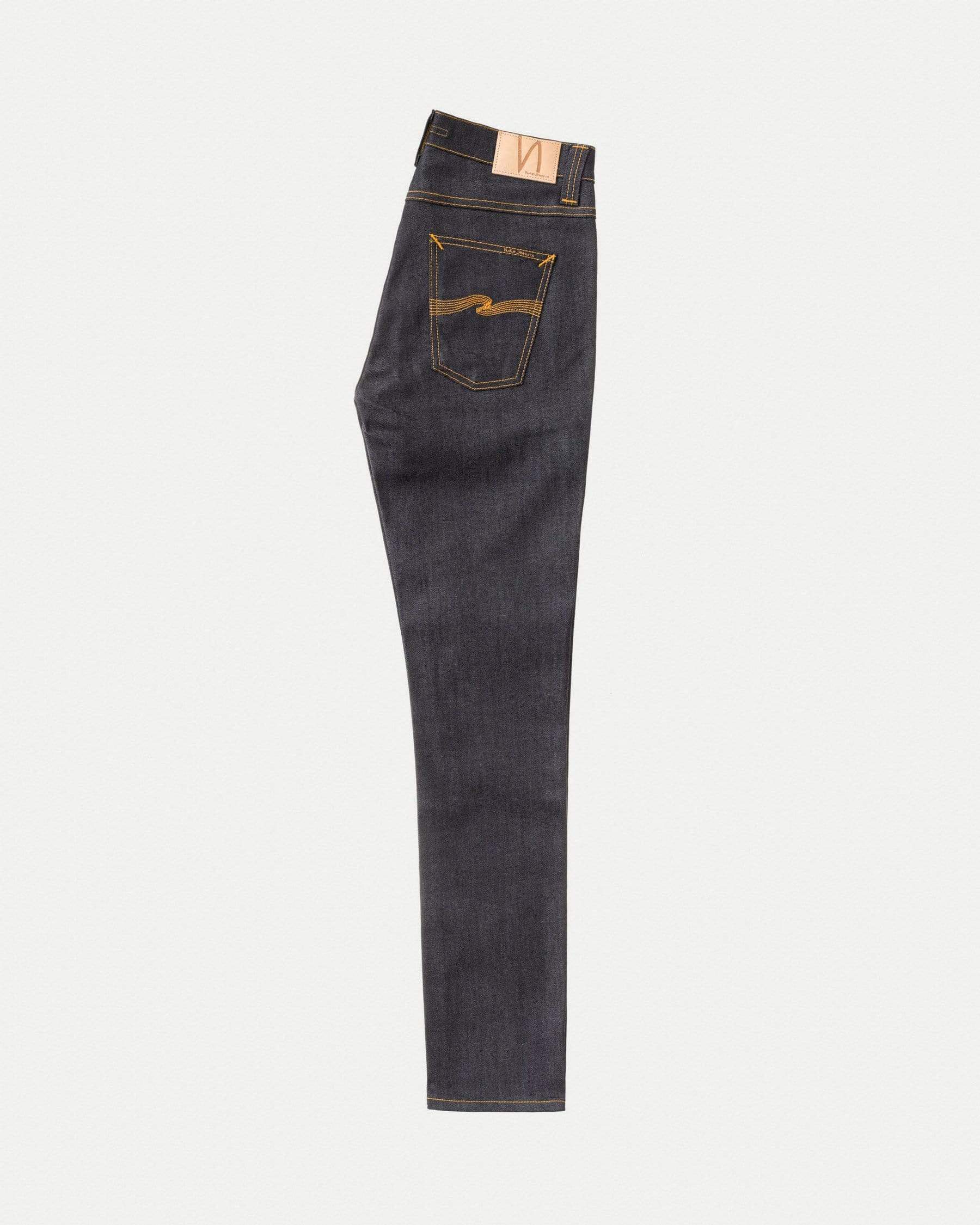 Nudie Lean Dean Slim Tapered Mens Jeans - 16 Dips Dry - Image 7