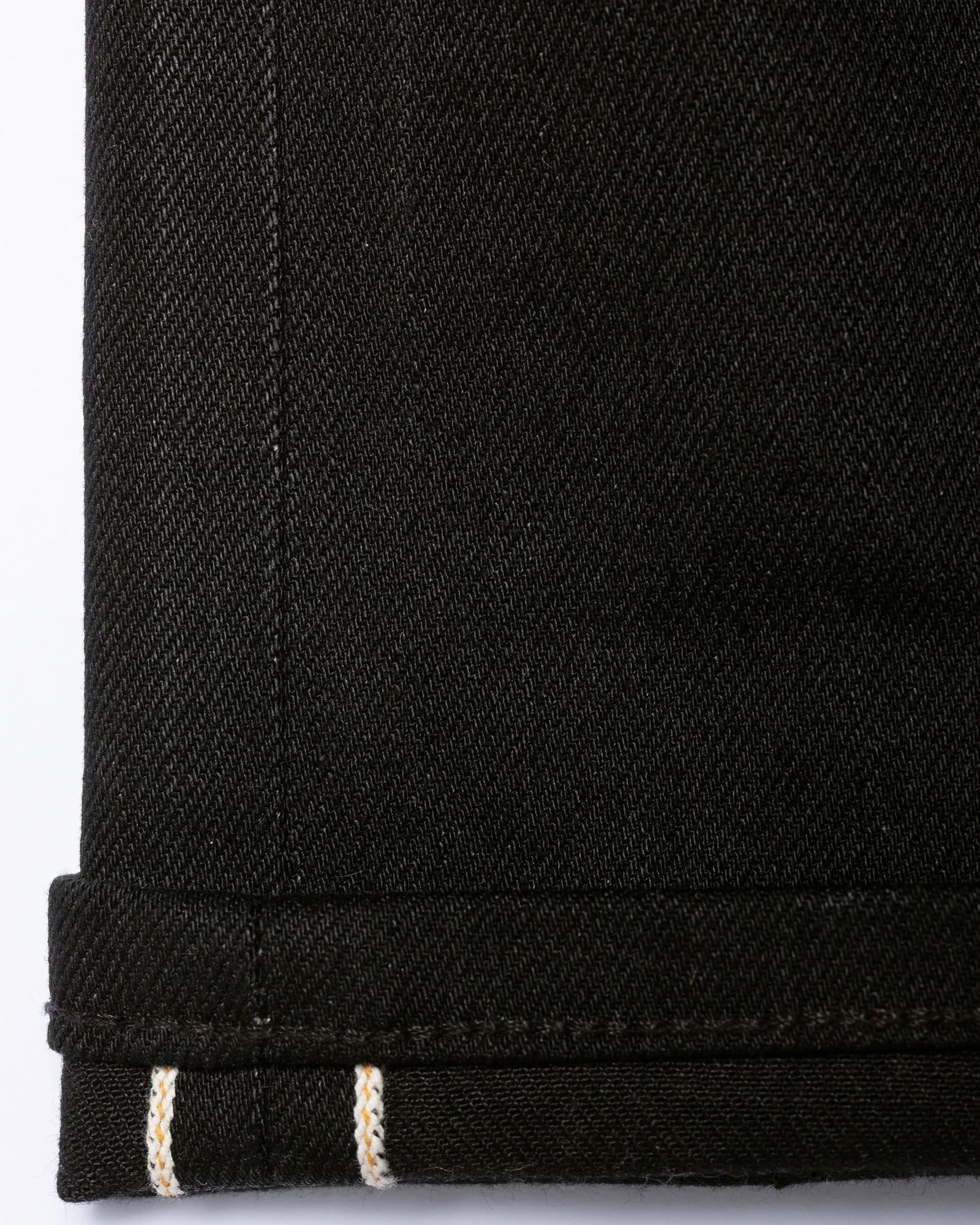Nudie Lean Dean Slim Tapered Mens Jeans - Dry Black Selvage - Image 7