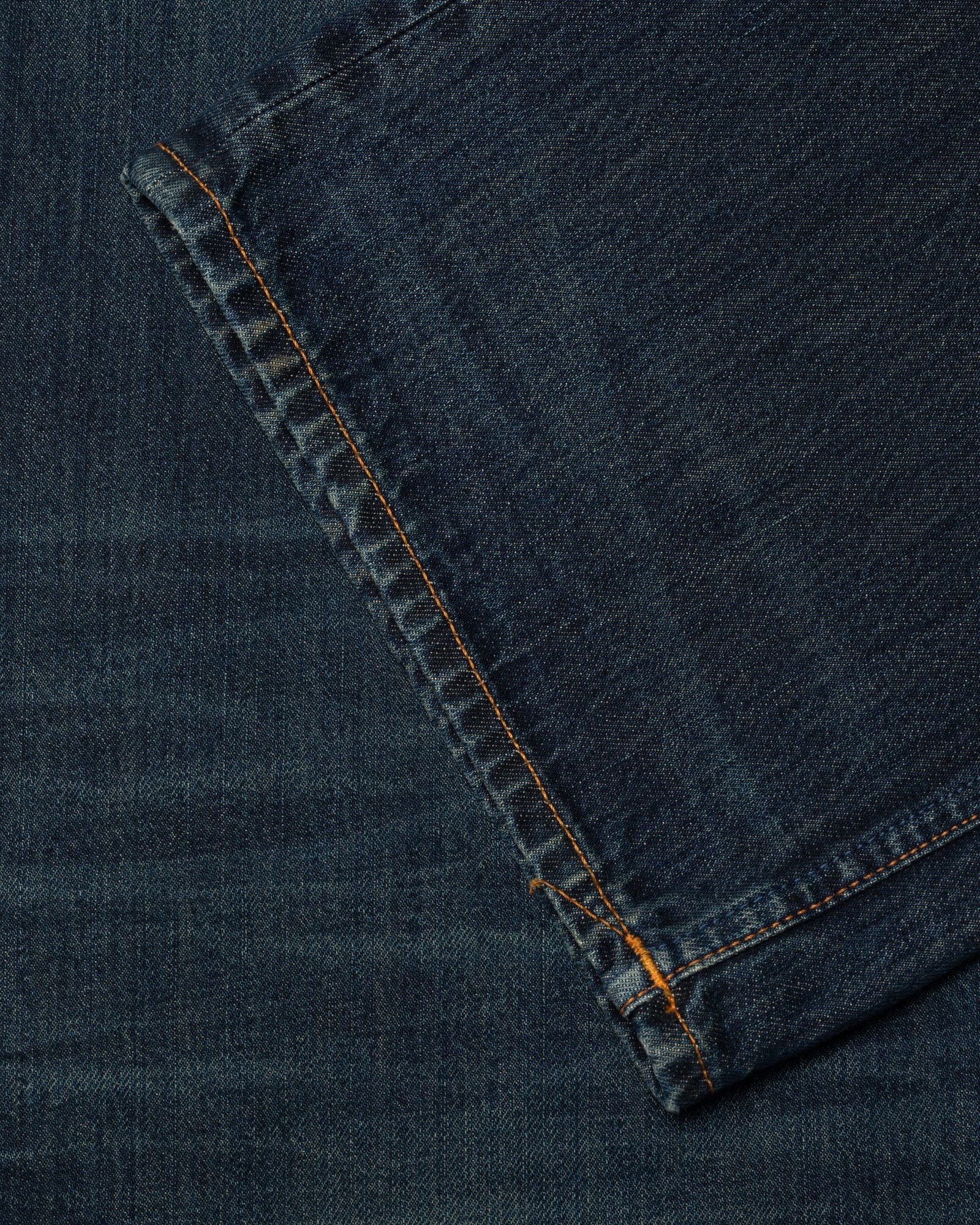 Nudie Loud Larry Loose Fit Wide Leg Mens Jeans - Dirt Wash - Image 5