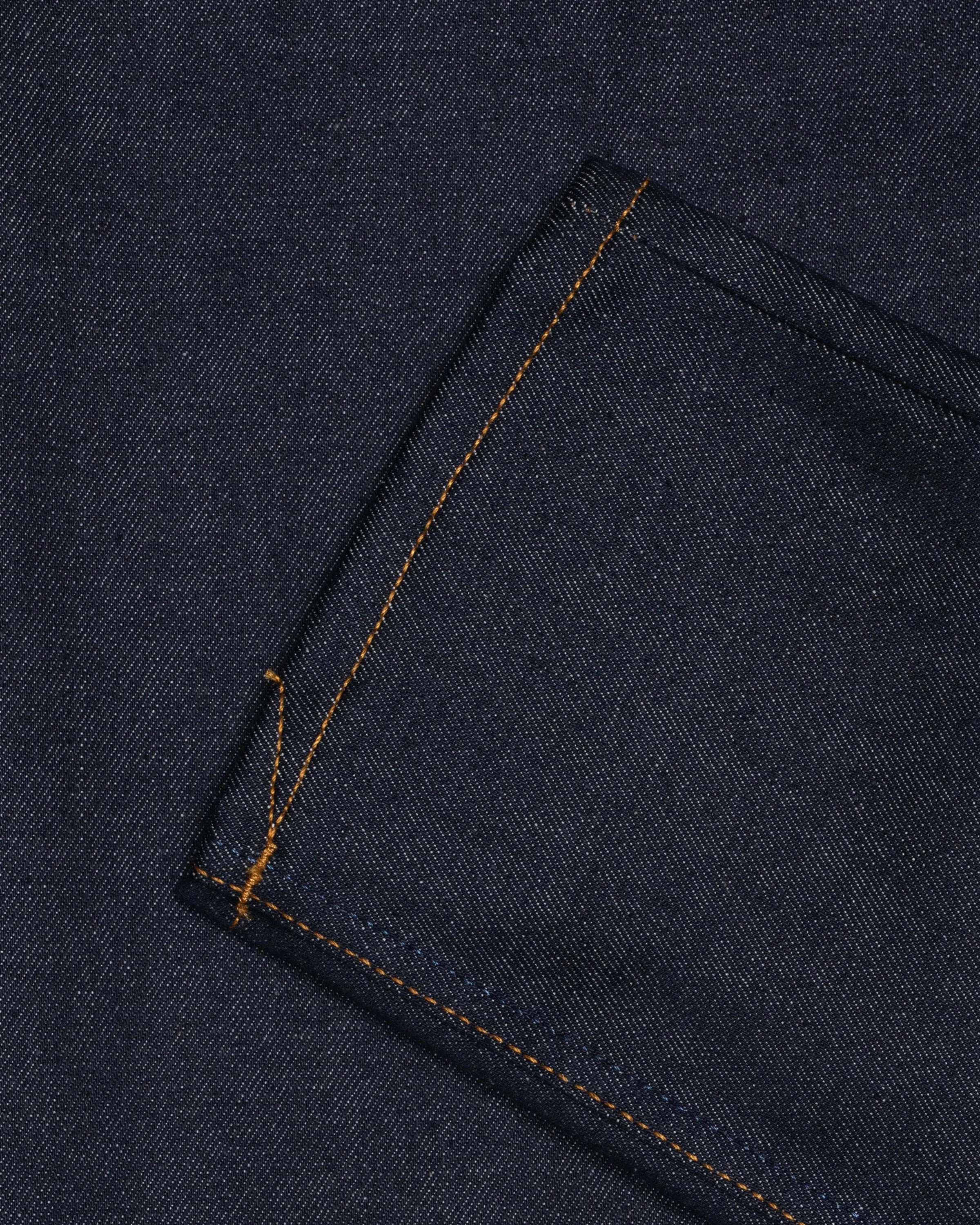 Nudie Solid Ollie Slim Fit Mens Jeans - Dry Abyss - Image 7