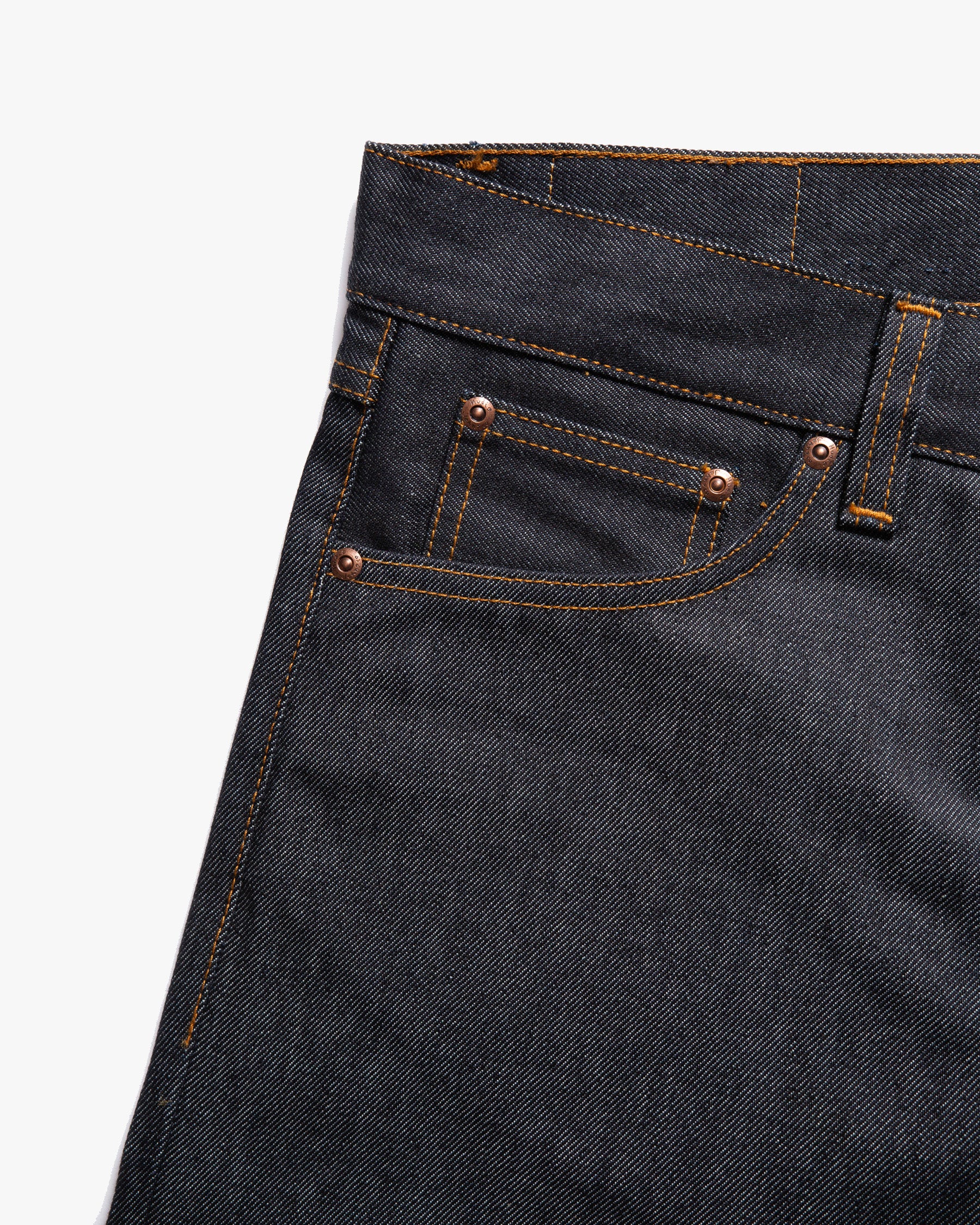 Nudie Steady Eddie II Regular Tapered Mens Jeans - Dry Heavy - Image 8