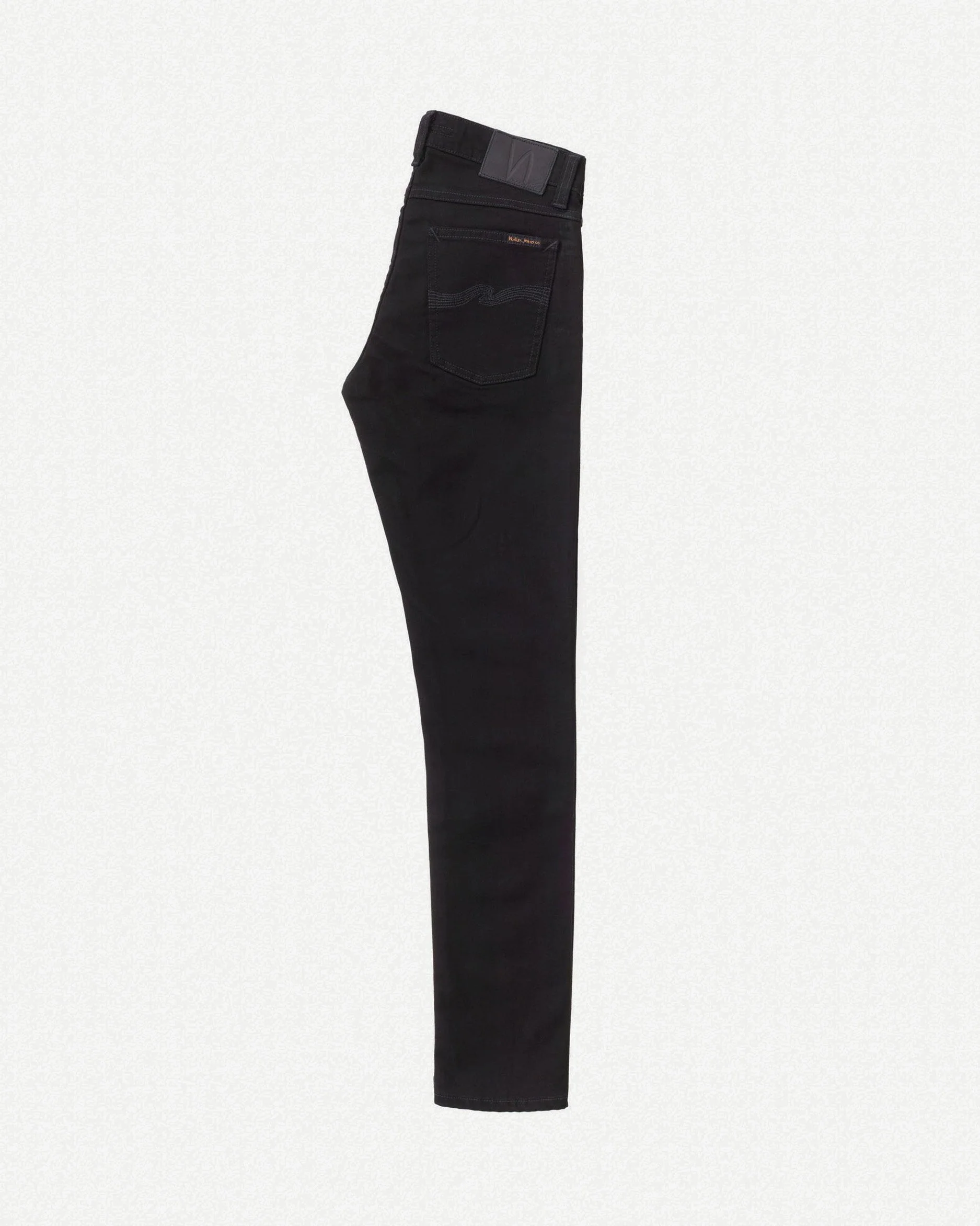 Nudie Tight Terry Skinny Fit Mens Jeans - Everblack - Image 7