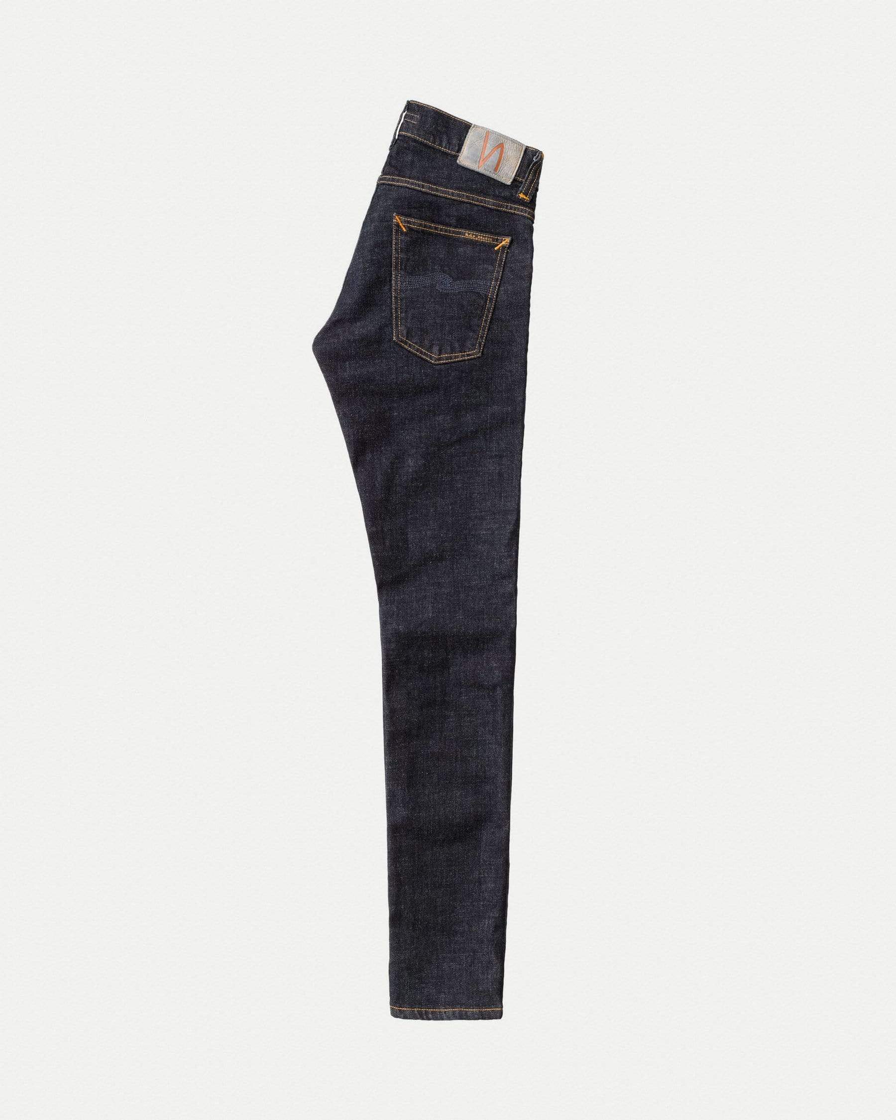 Nudie Tight Terry Skinny Fit Mens Jeans - Rinse Twill - Image 7