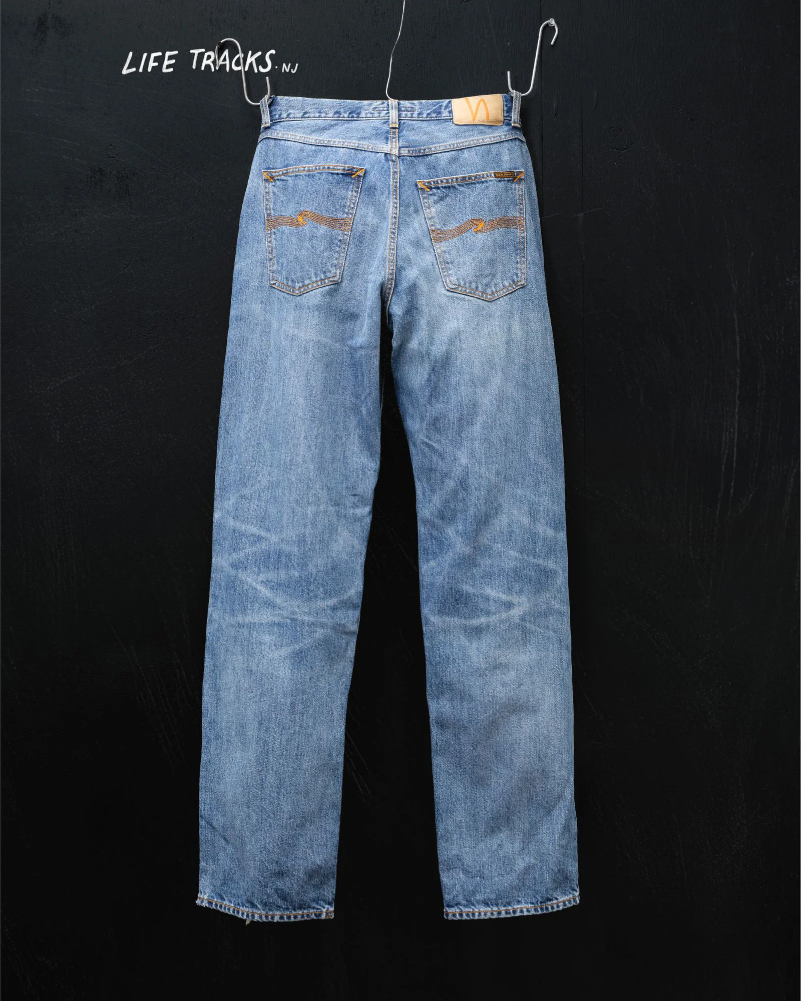 Nudie Tuff Tony Loose Fit Mens Jeans - Basement Tracks - Image 3