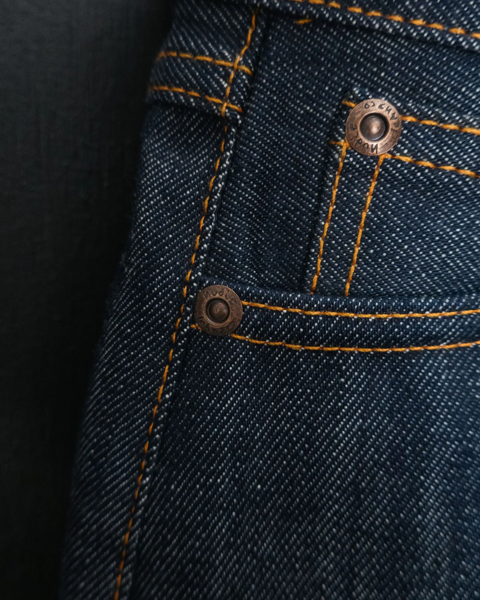 Nudie Tuff Tony Loose Fit Mens Jeans - Dry Sunburns - Image 4
