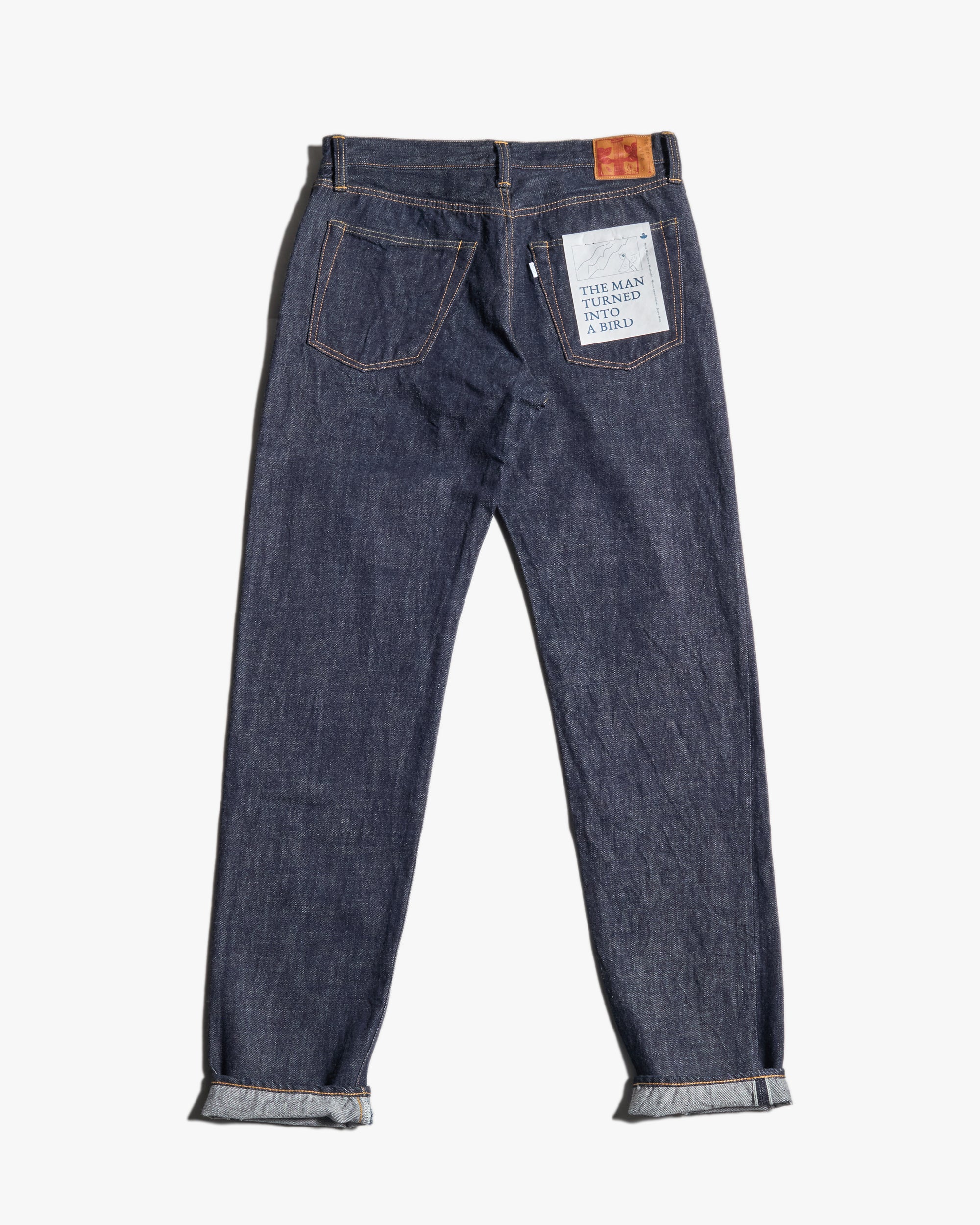 Omoto Denim 0415 Straight Fit 13.5oz Selvedge Jeans - Onewash - Image 4