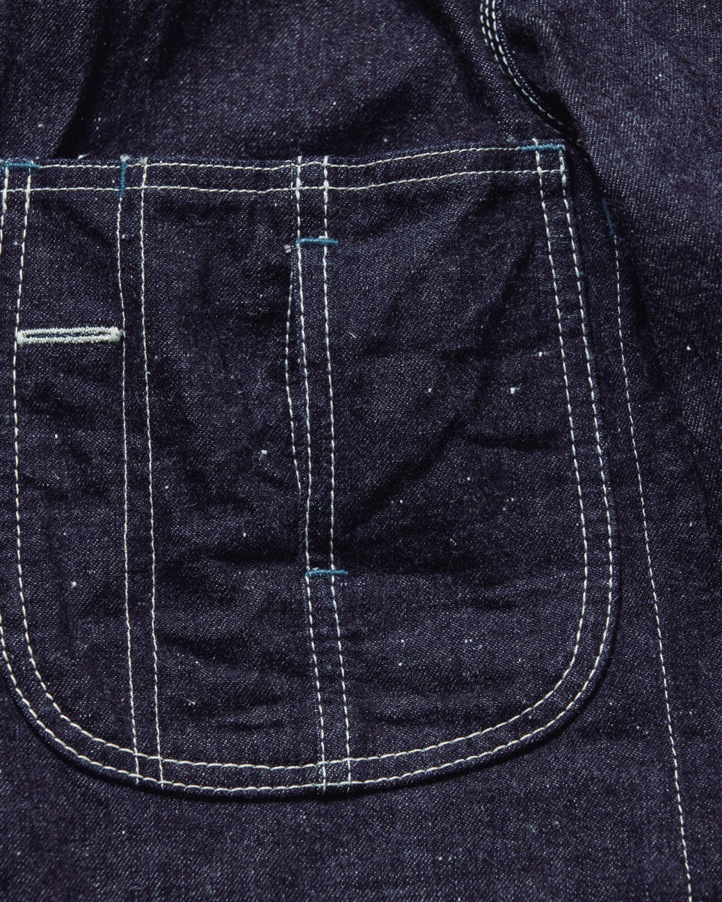Omoto Denim 3618 11.5oz Nep Denim 30's Coverall - Indigo - Image 5
