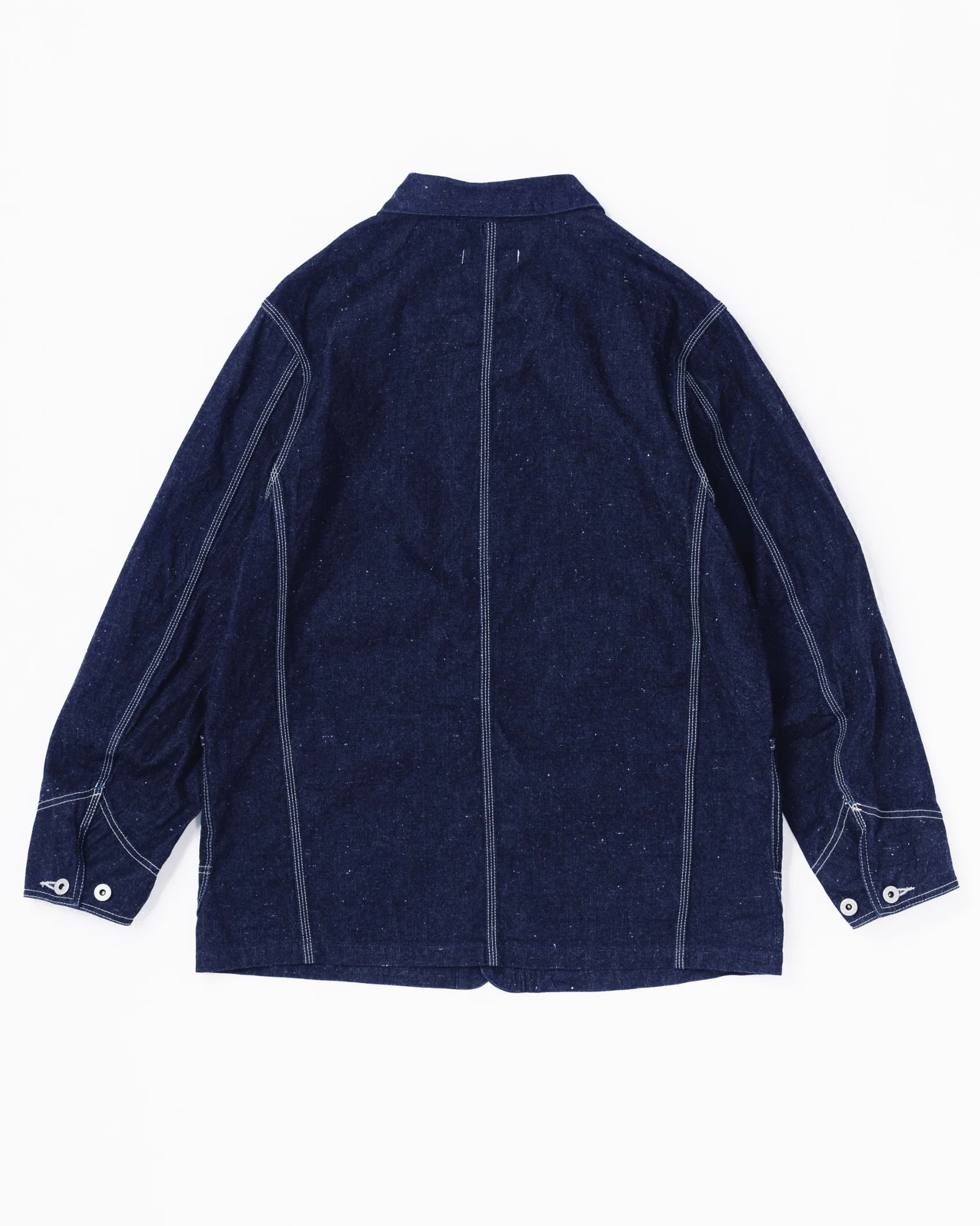 Omoto Denim 3618 11.5oz Nep Denim 30's Coverall - Indigo - Image 7