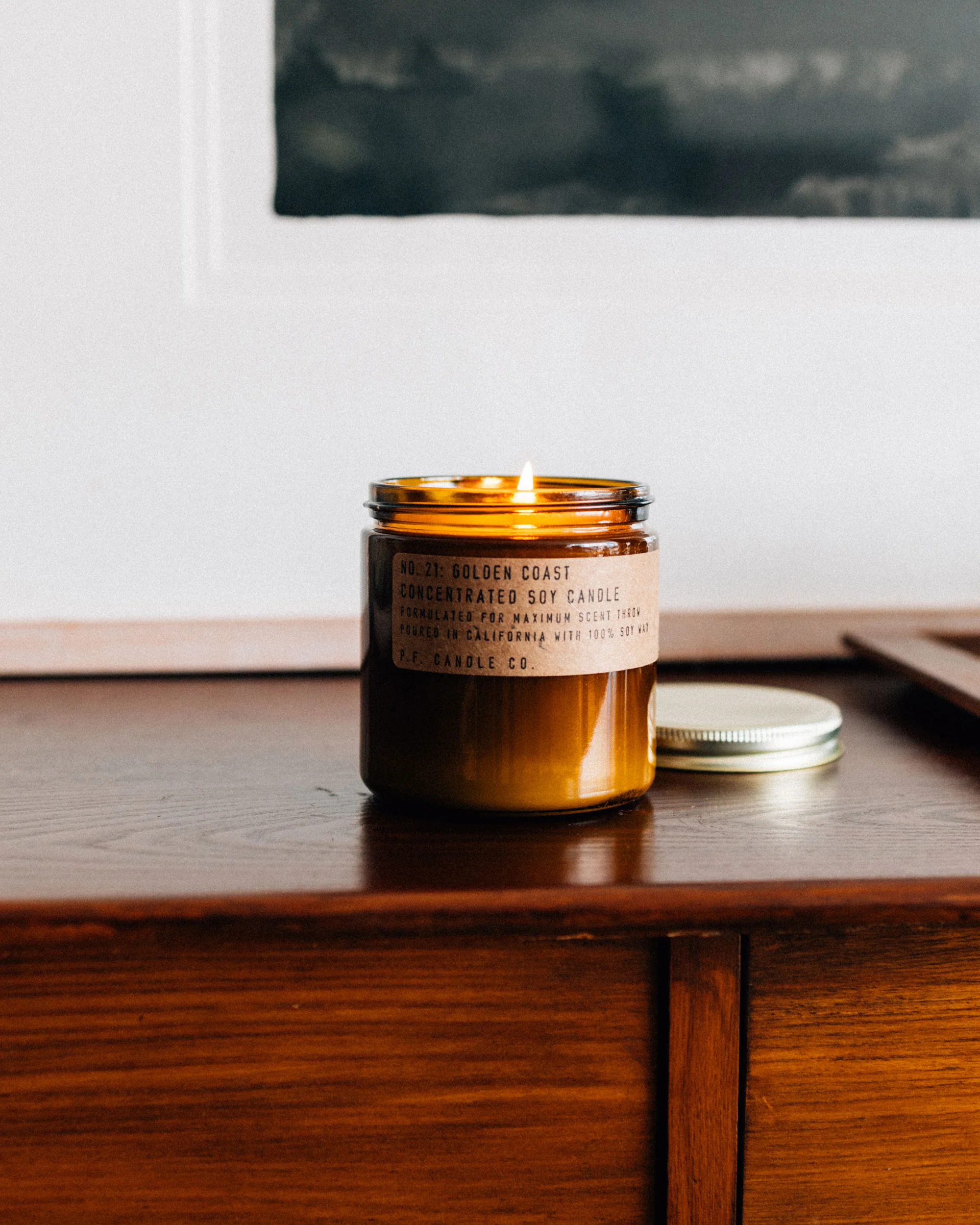 P.F. Candle Co. 12.5oz Large Concentrated Candle - Golden Coast - Image 5