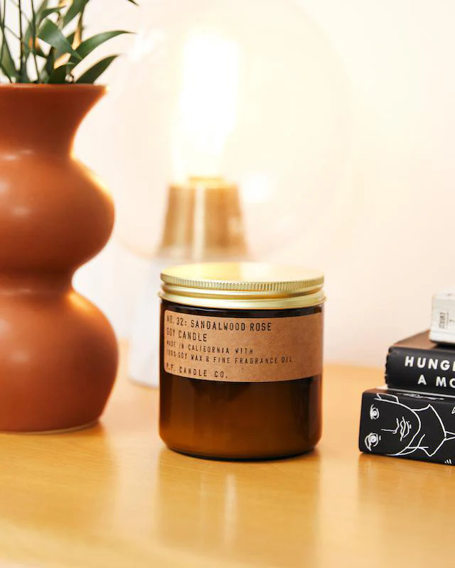 P.F. Candle Co. 12.5oz Large Concentrated Candle - Sandalwood Rose - Image 2