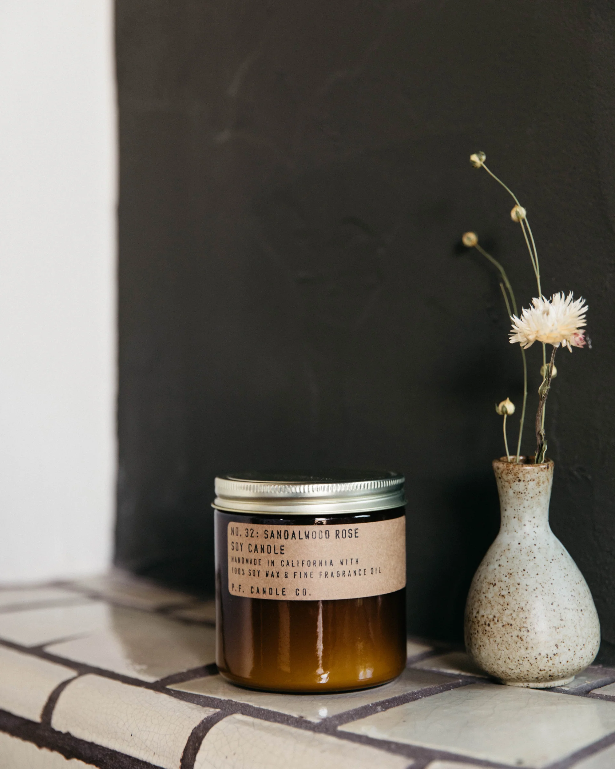P.F. Candle Co. 12.5oz Large Concentrated Candle - Sandalwood Rose - Image 4