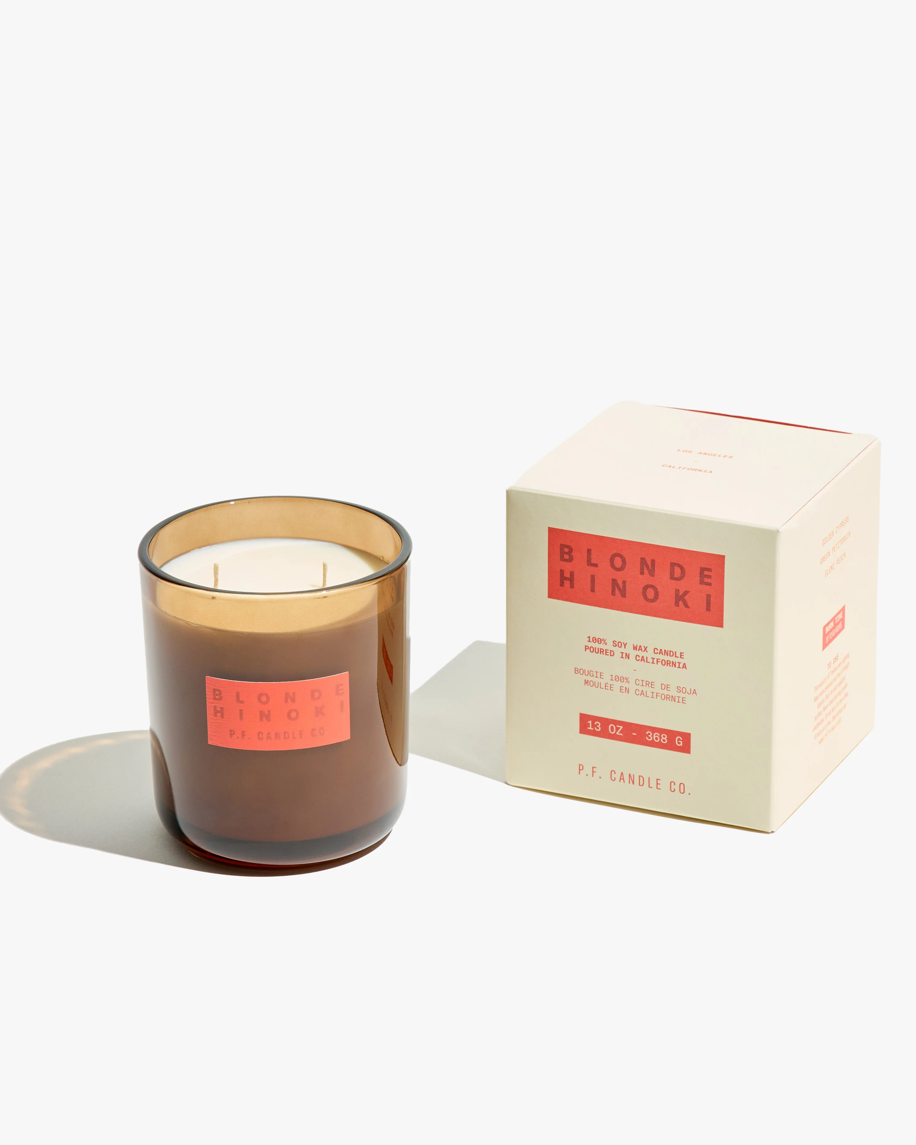 P.F. Candle Co. 13oz HI-FI Candle - Blonde Hinoki - Image 5