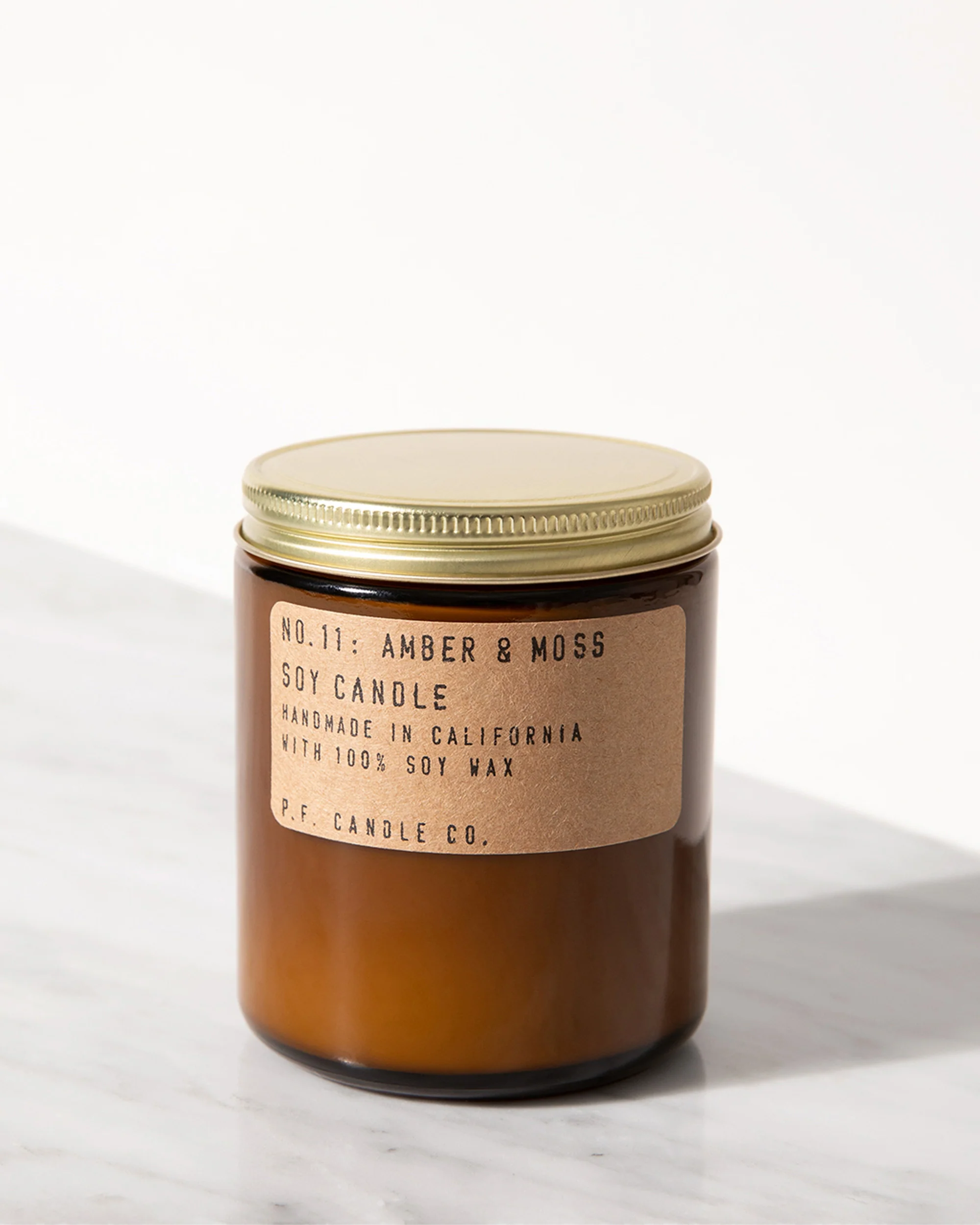 P.F. Candle Co. 7.2oz Standard Jar Candle - Amber & Moss - Image 4