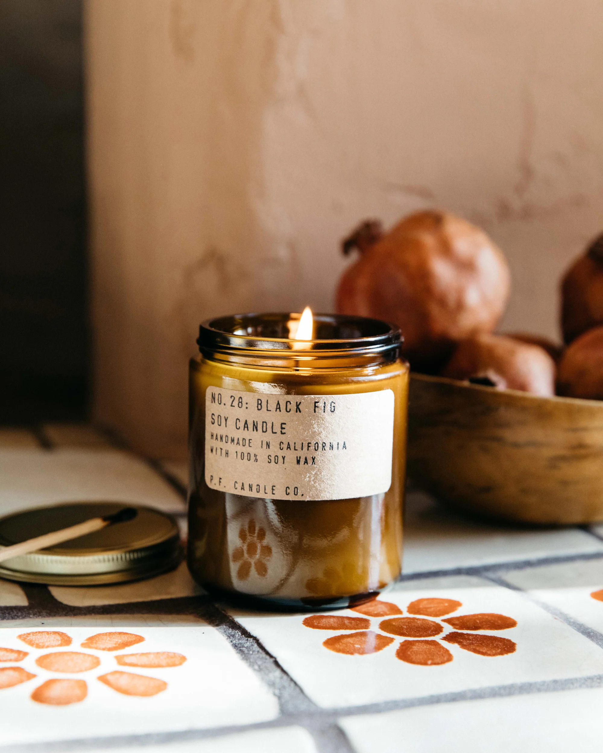 P.F. Candle Co. 7.2oz Standard Jar Candle - Black Fig - Image 2