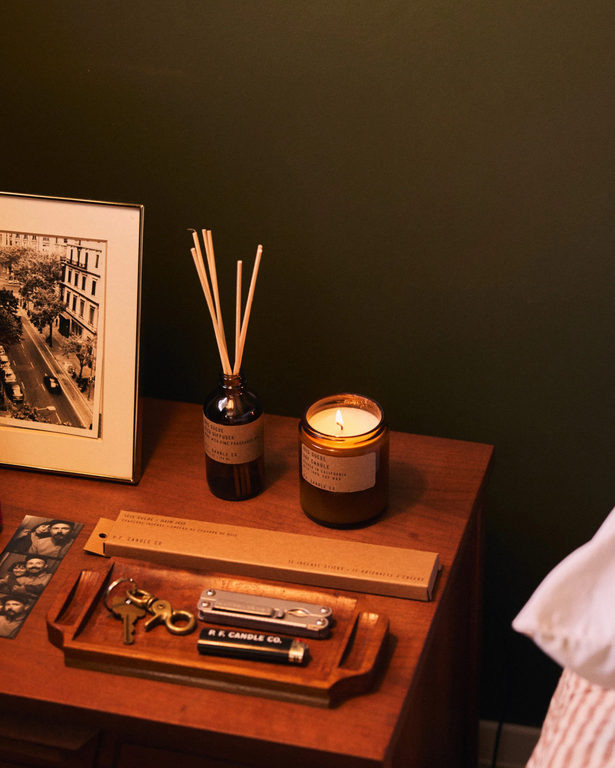 P.F. Candle Co. 7.2oz Standard Jar Candle - Iris Suede - Image 4