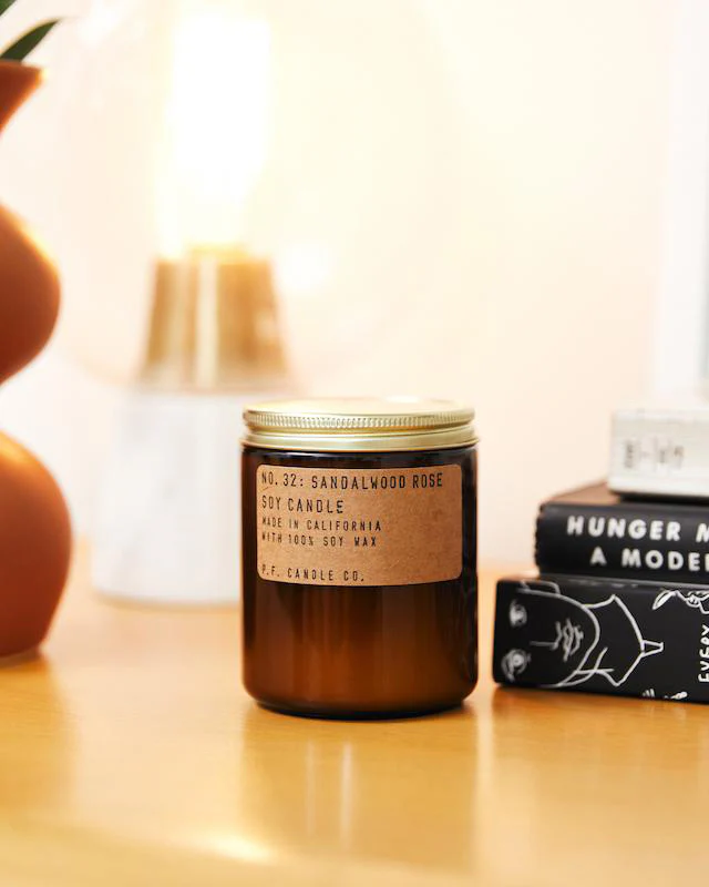P.F. Candle Co. 7.2oz Standard Jar Candle - Sandalwood Rose - Image 2