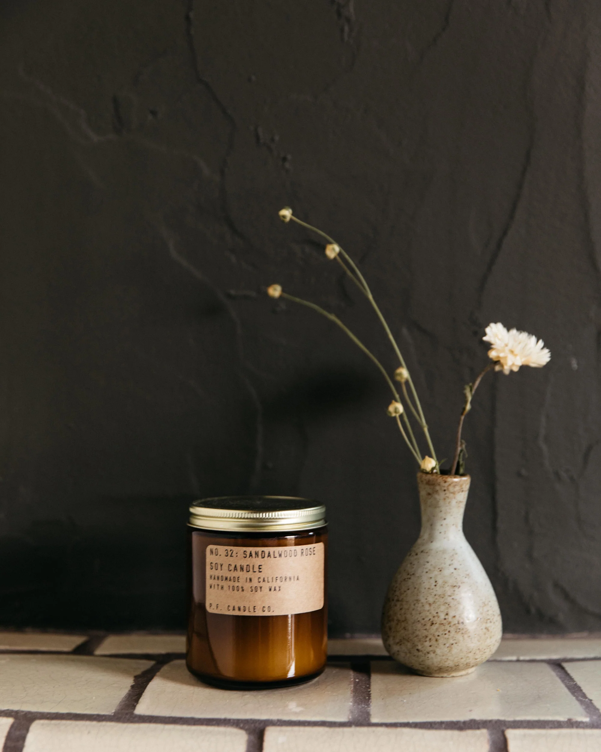 P.F. Candle Co. 7.2oz Standard Jar Candle - Sandalwood Rose - Image 4