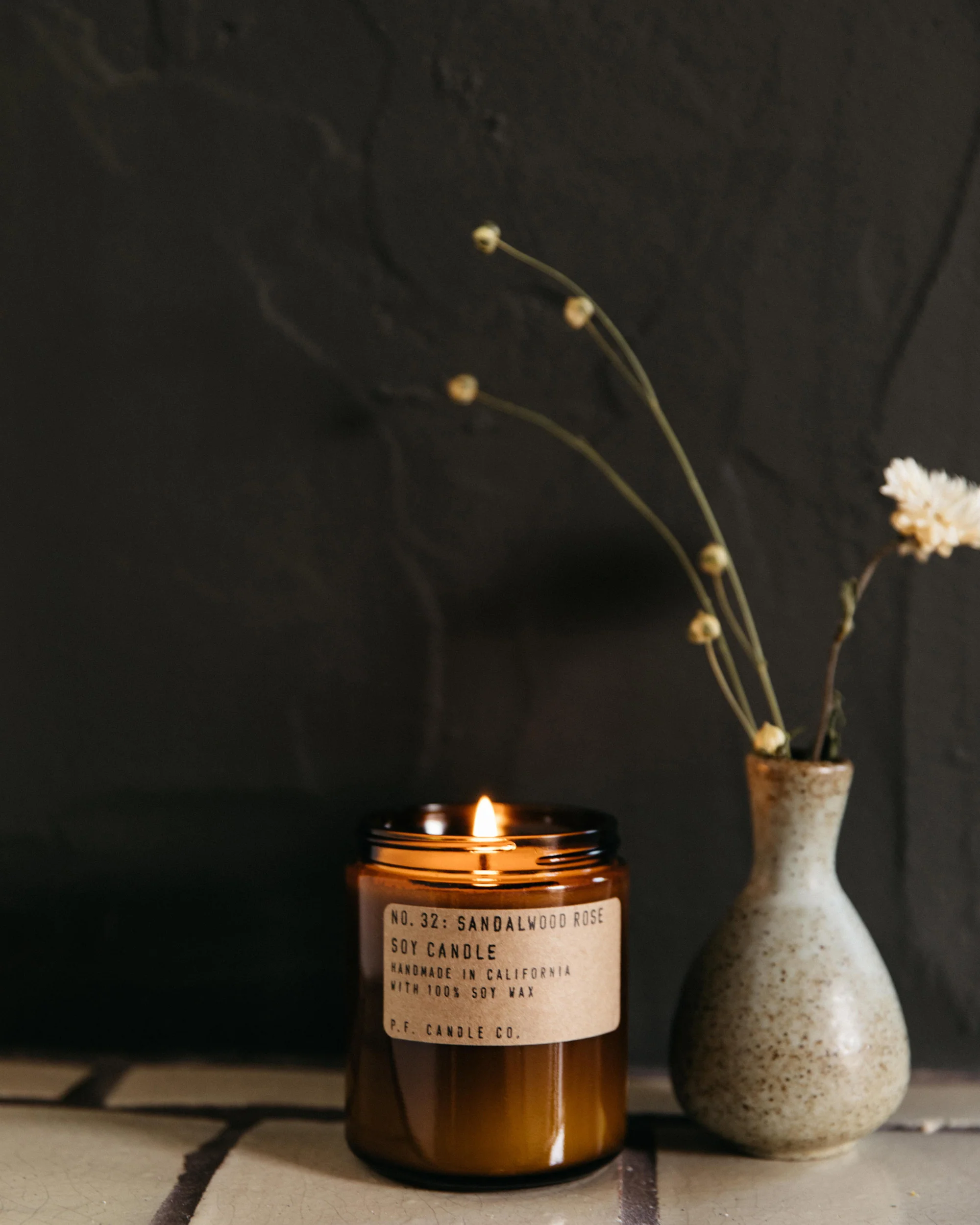 P.F. Candle Co. 7.2oz Standard Jar Candle - Sandalwood Rose - Image 5