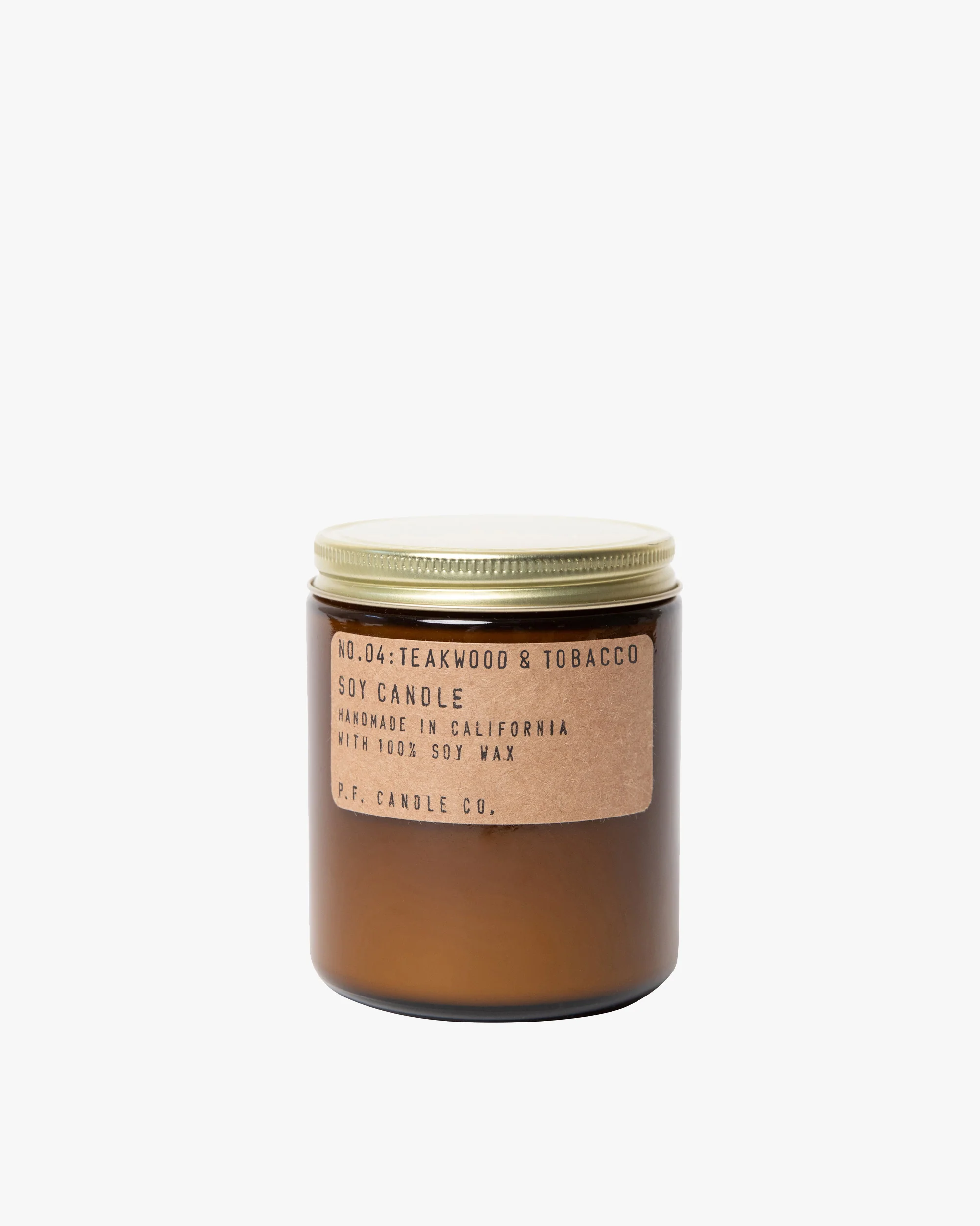P.F. Candle Co. 7.2oz Standard Jar Candle - Teakwood & Tobacco - Image 3