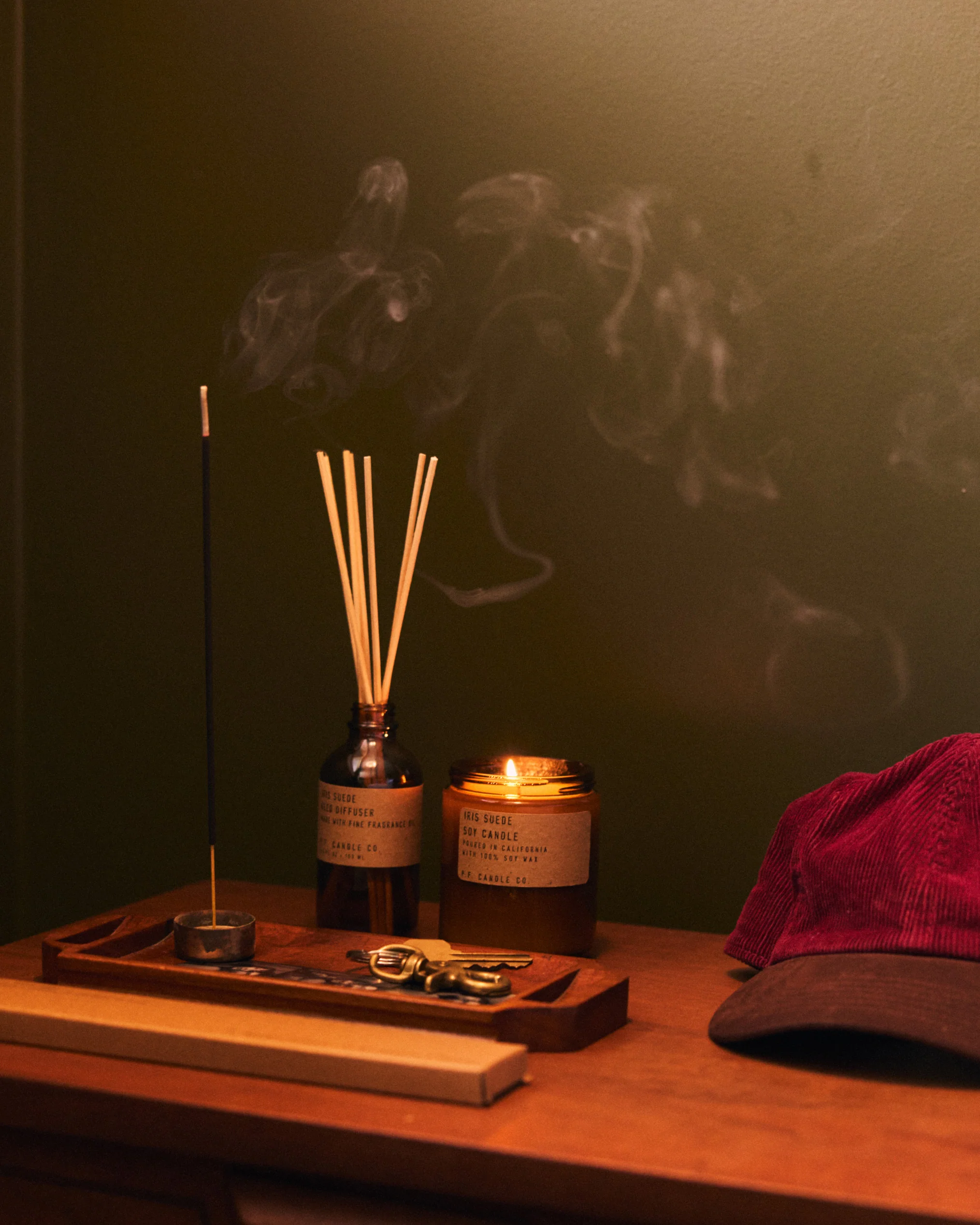 P.F. Candle Co. Incense Sticks - Iris Suede - Image 3