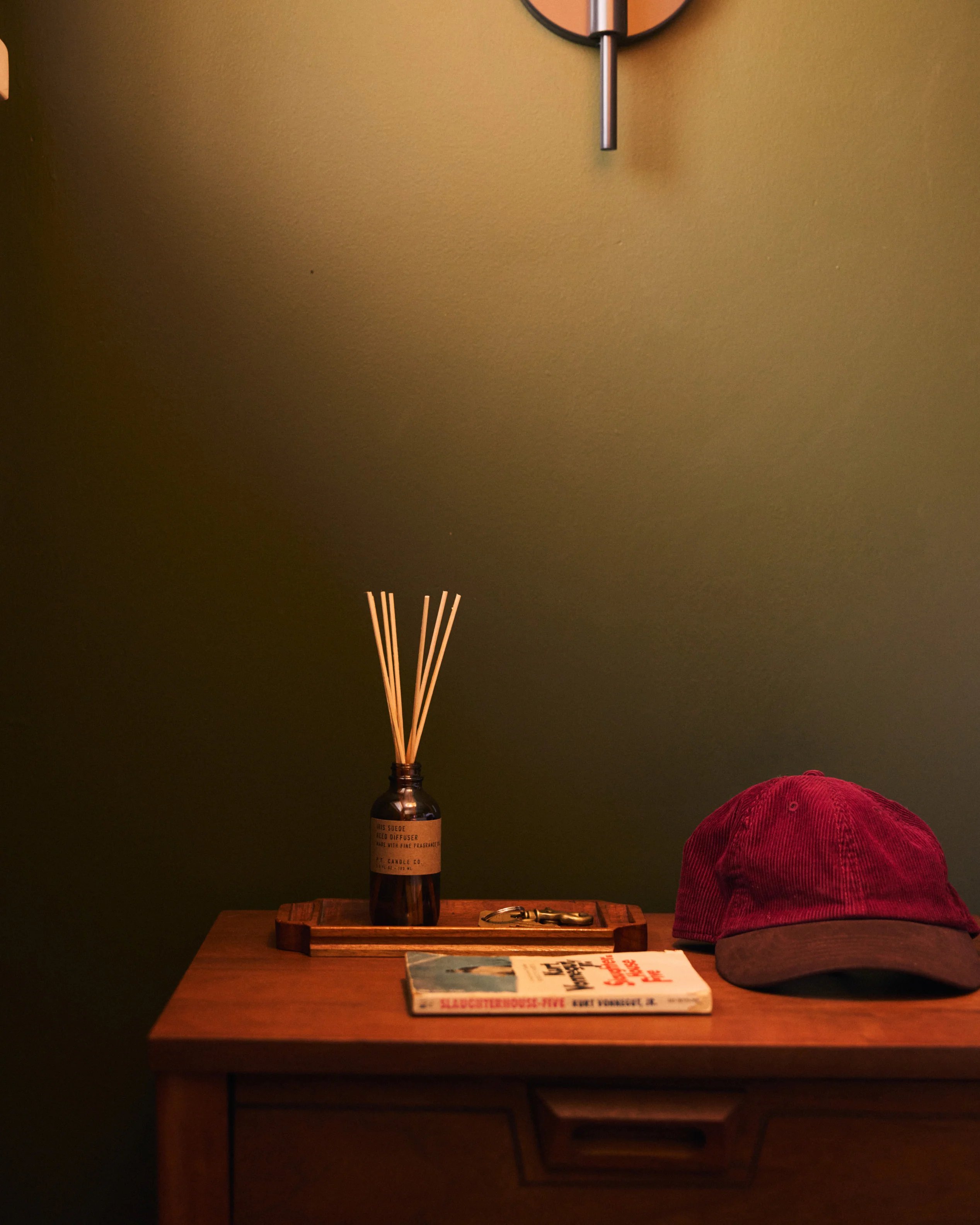 P.F. Candle Co. Reed Diffuser - Iris Suede - Image 3