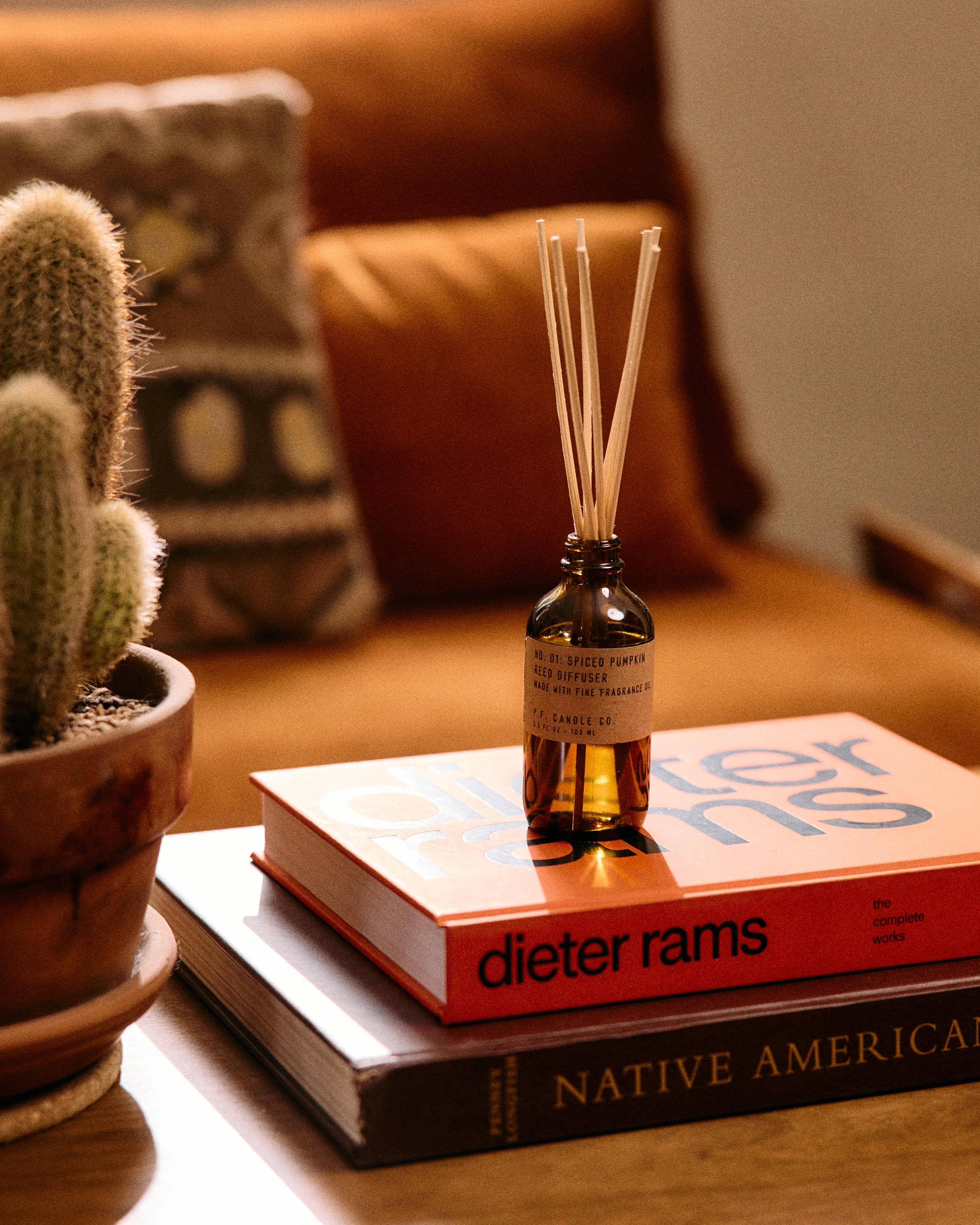 P.F. Candle Co. Reed Diffuser - Spiced Pumpkin - Image 2