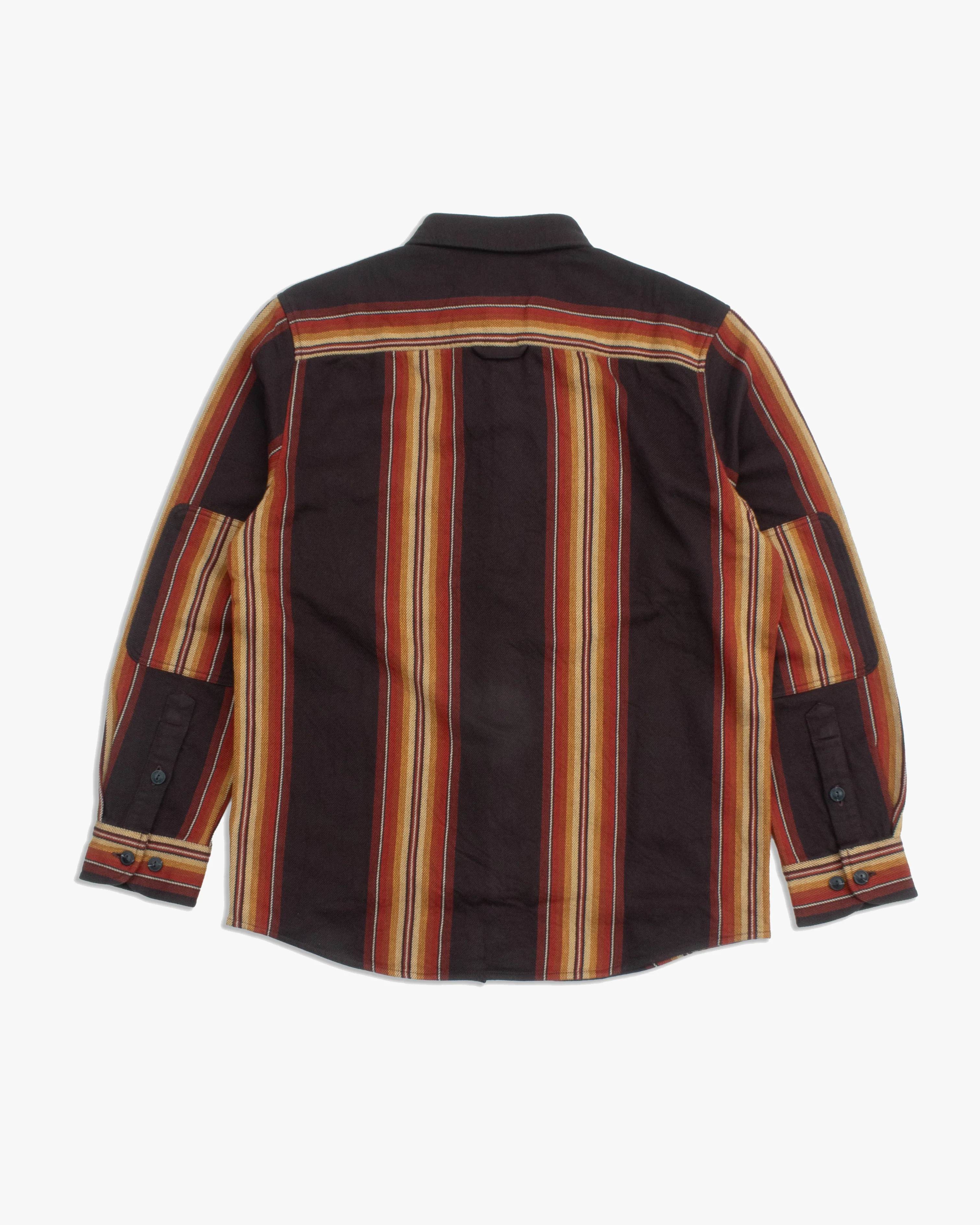 Pendleton Weston Flannel Shirt - Brown Multi Stripe - Image 3