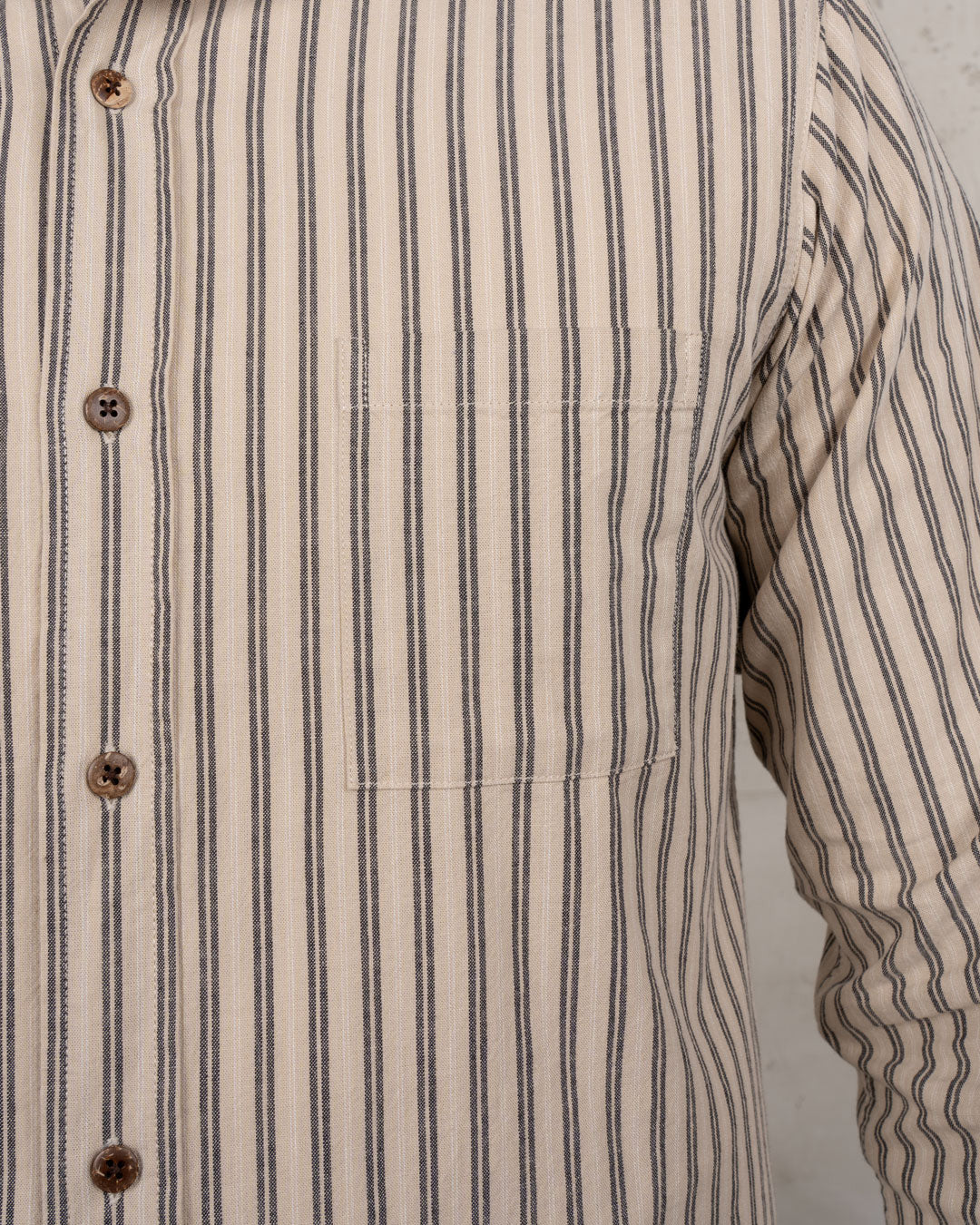 Pike Brothers 1923 Buccanoy Shirt - Iwaki Grey - Image 4