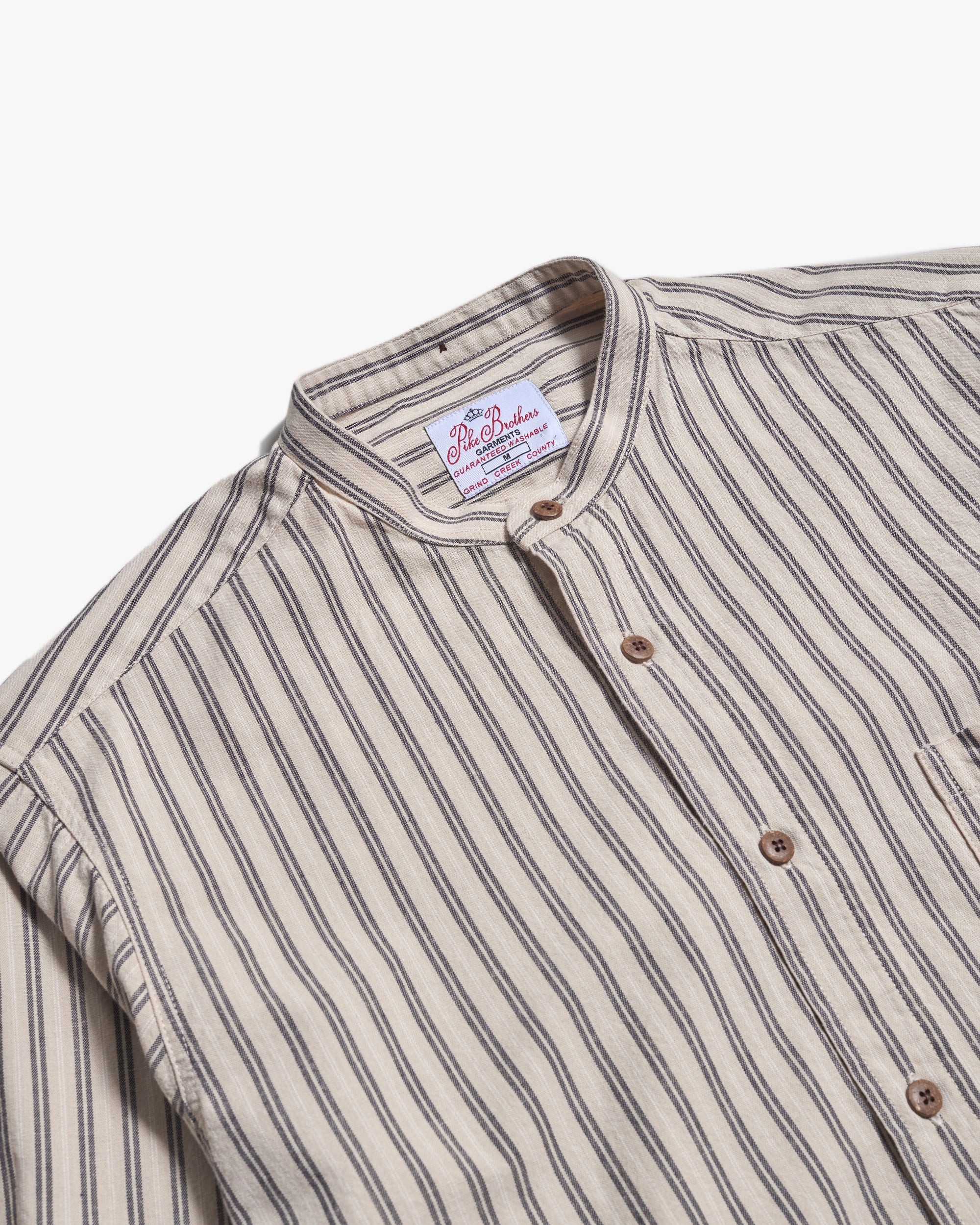 Pike Brothers 1923 Buccanoy Shirt - Iwaki Grey - Image 8