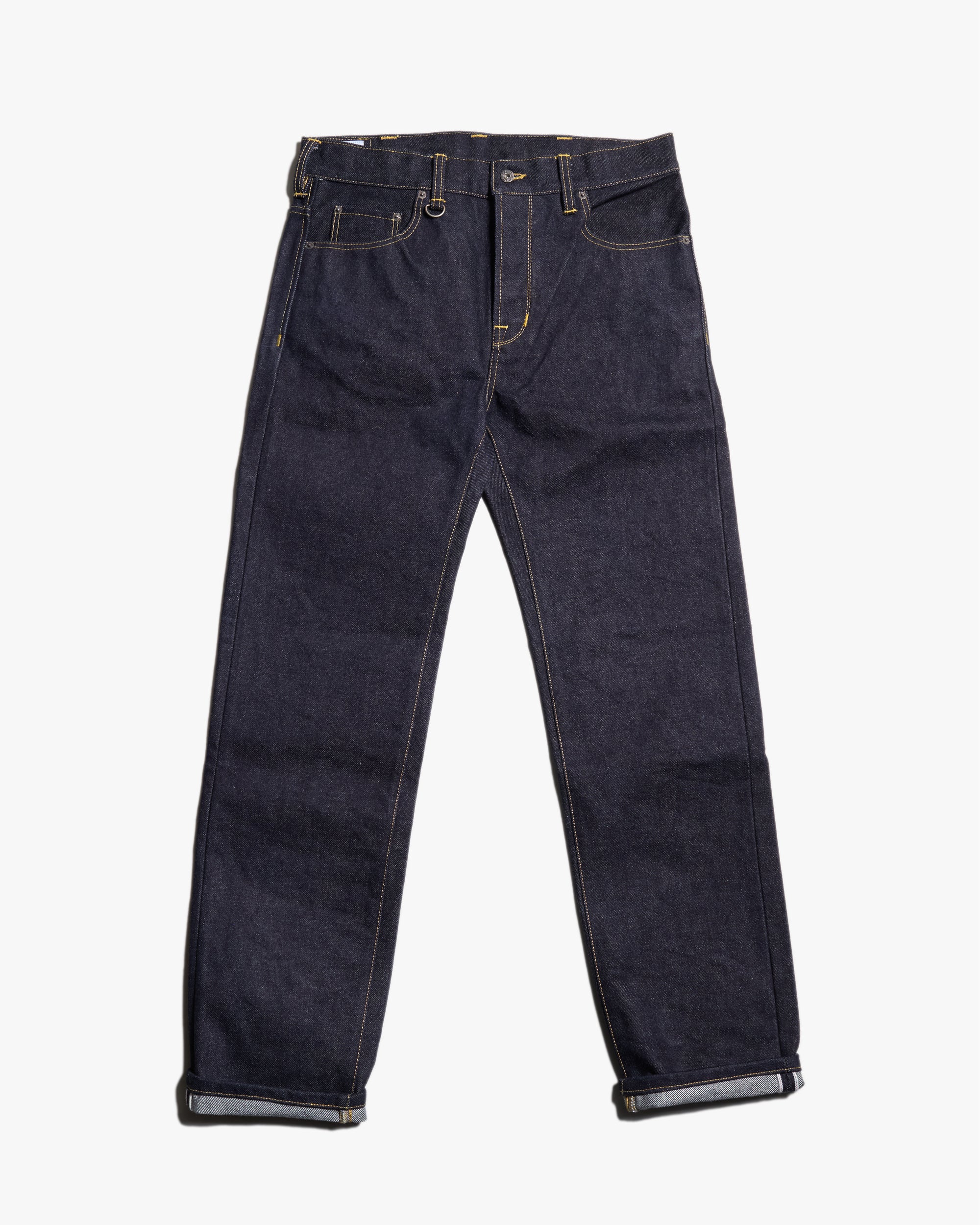 Pike Brothers 1947 Roamer Pant Relaxed Tapered Mens Jeans - 21oz Selvedge Indigo - Image 13