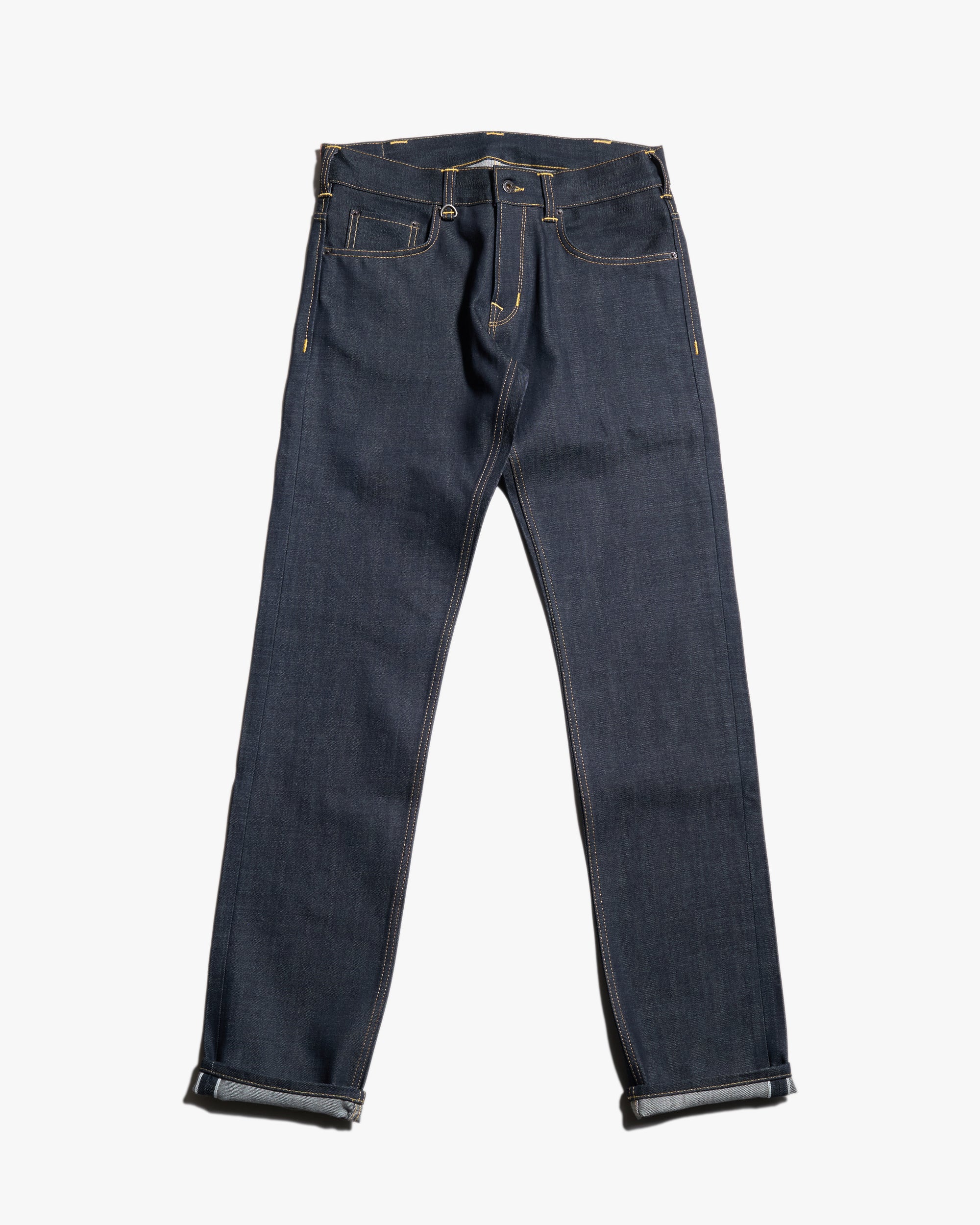 Pike Brothers 1963 Roamer Pant Slim Fit Mens Jeans - 11oz Selvedge Metal - Image 10