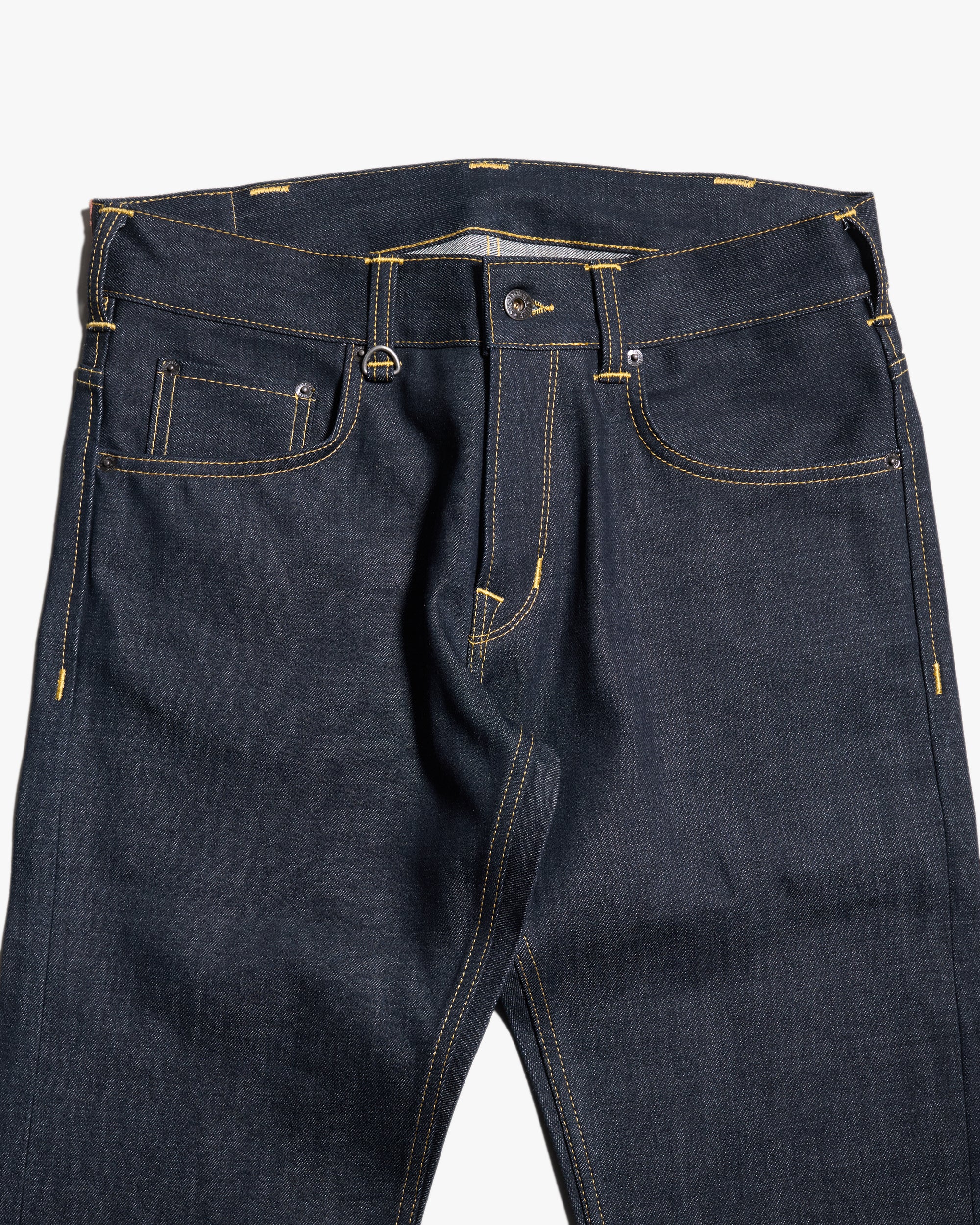 Pike Brothers 1963 Roamer Pant Slim Fit Mens Jeans - 11oz Selvedge Metal - Image 11
