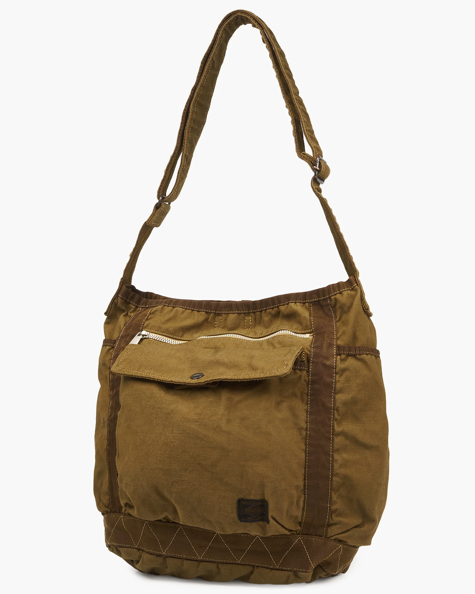 Porter-Yoshida & Co. Crag Shoulder Bag (L) - Coyote