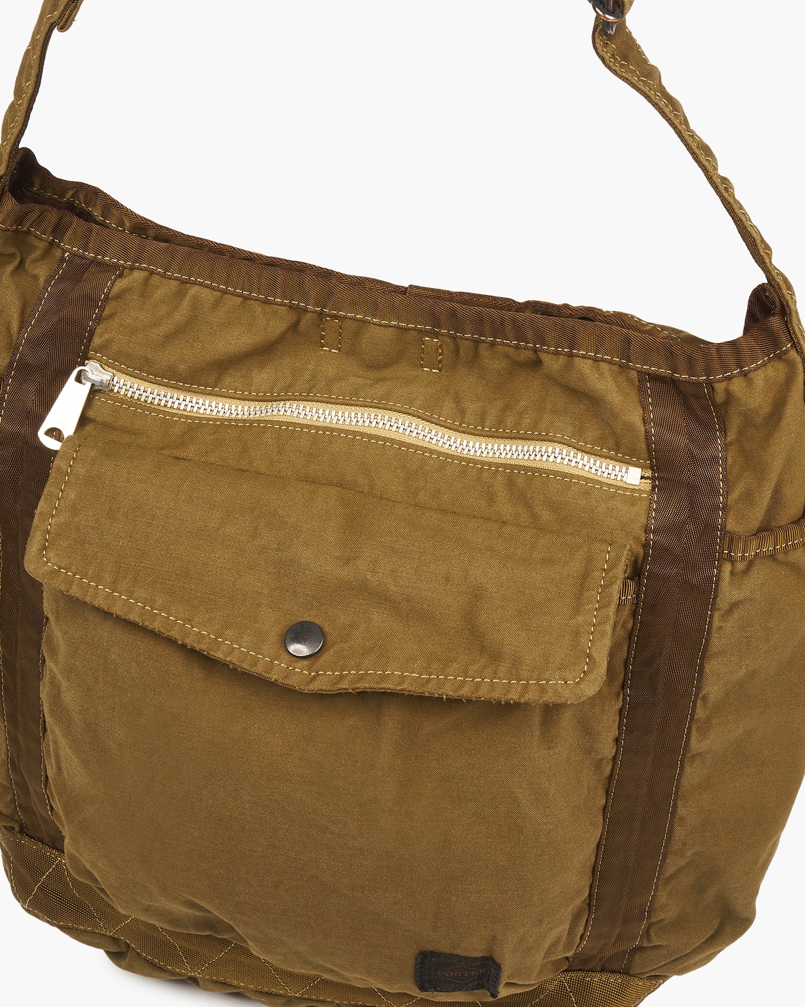 Porter-Yoshida & Co. Crag Shoulder Bag (L) - Coyote - Image 2
