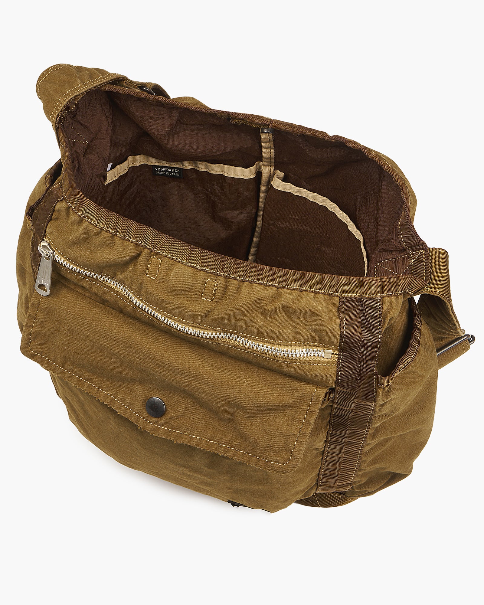 Porter-Yoshida & Co. Crag Shoulder Bag (L) - Coyote - Image 8
