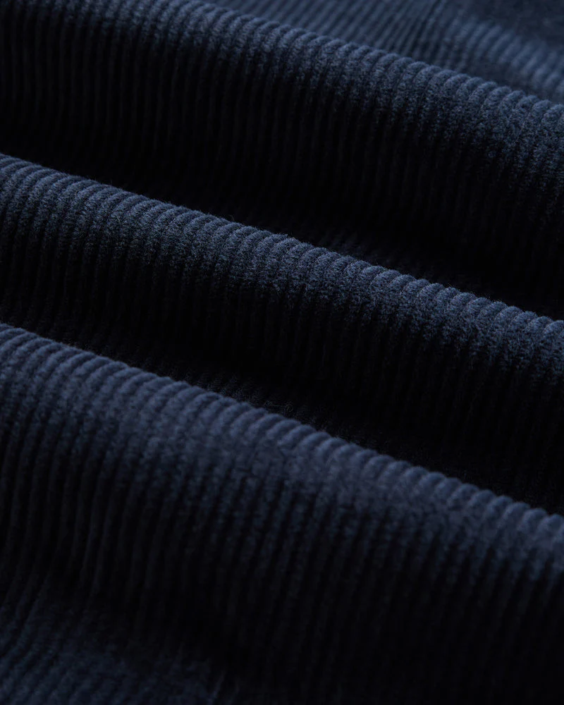 Portuguese Flannel Lobo 2.0 Corduroy Shirt - Navy - Image 5