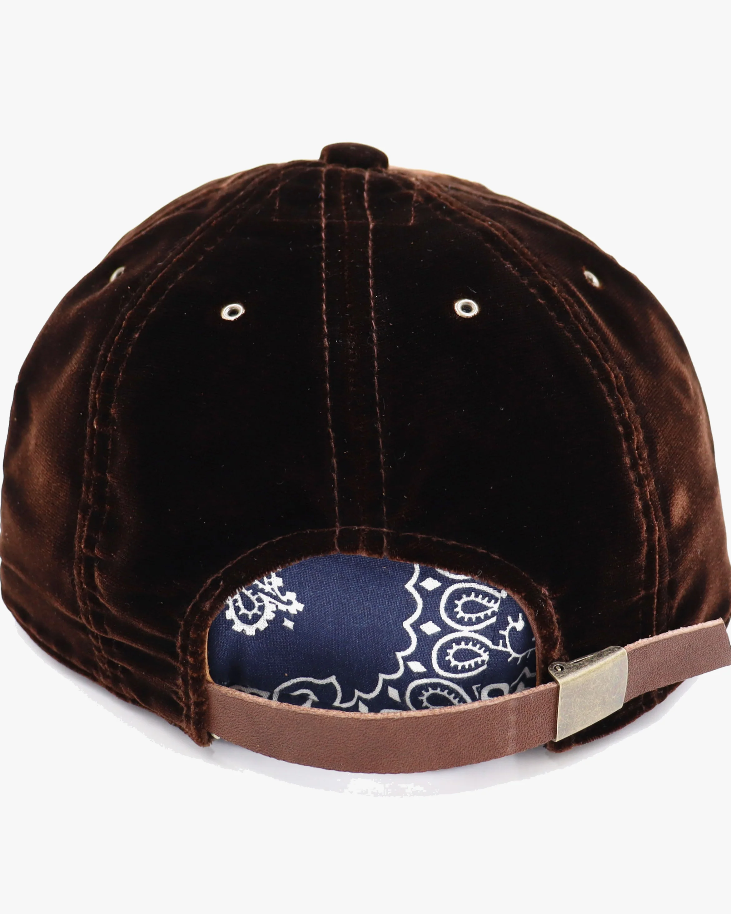 Poten Velvet Cap - Brown - Image 5