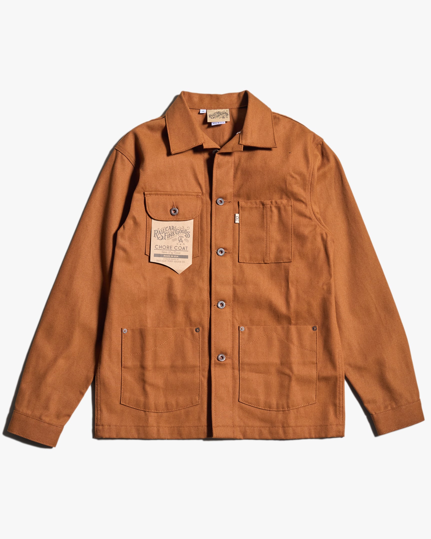 Railcar Fine Goods Chore Coat - 12oz Duck Canvas