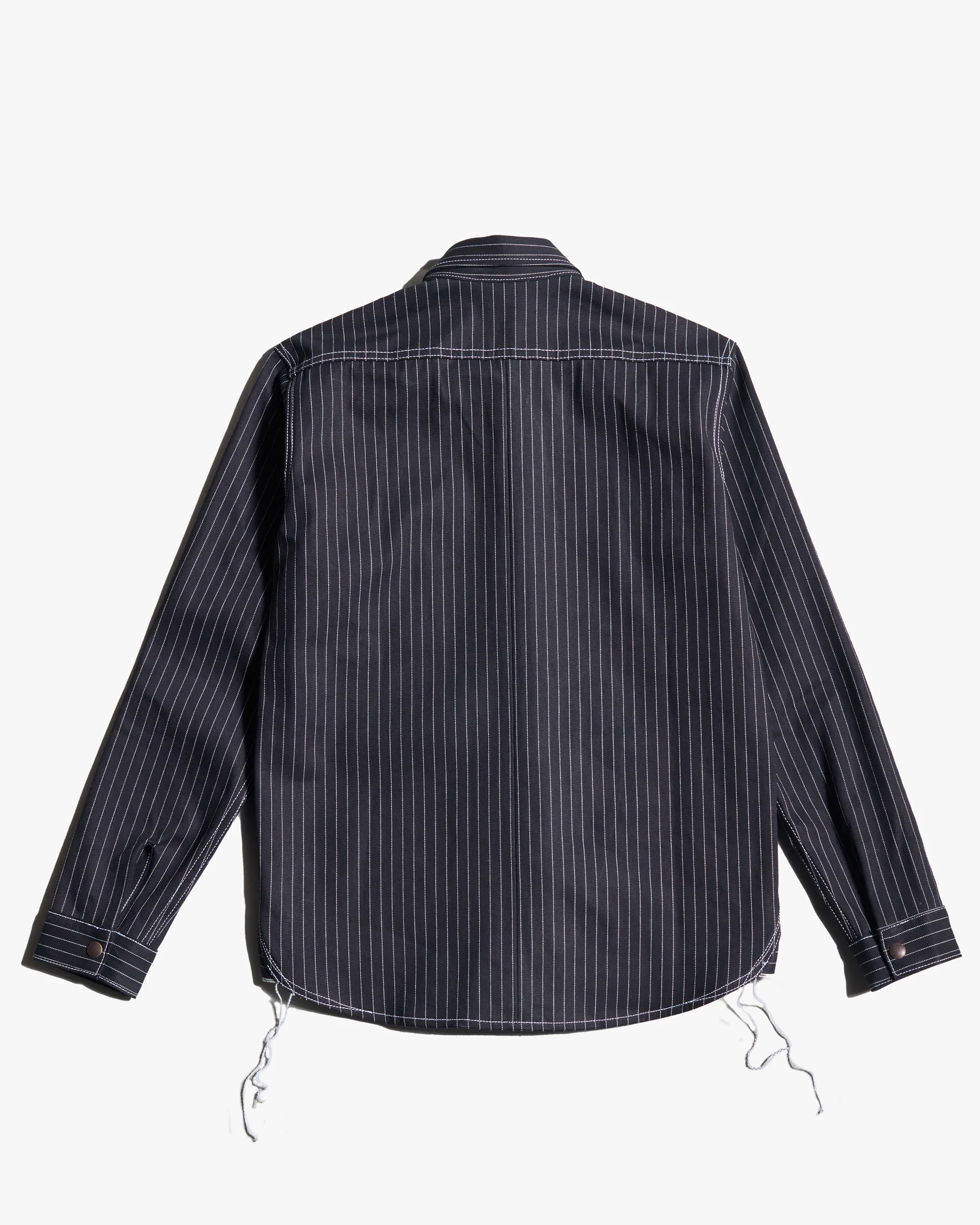 Railcar Fine Goods Eliminator Shadow Wabash 13.75oz Selvedge Shirt - Dark Indigo - Image 5