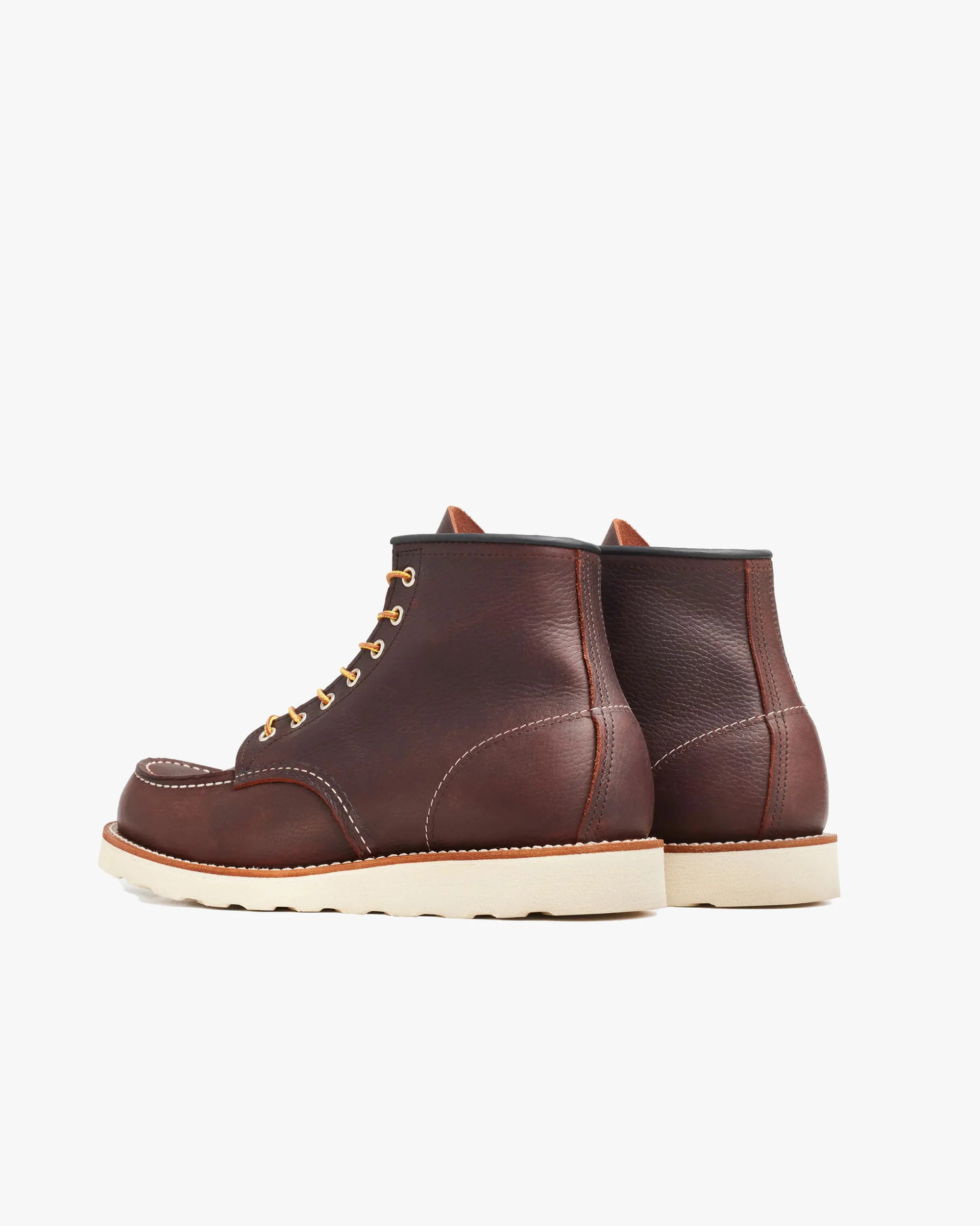 Red Wing 8138 Classic 6-Inch Moc Toe Boots - Briar Oil Slick - Image 4