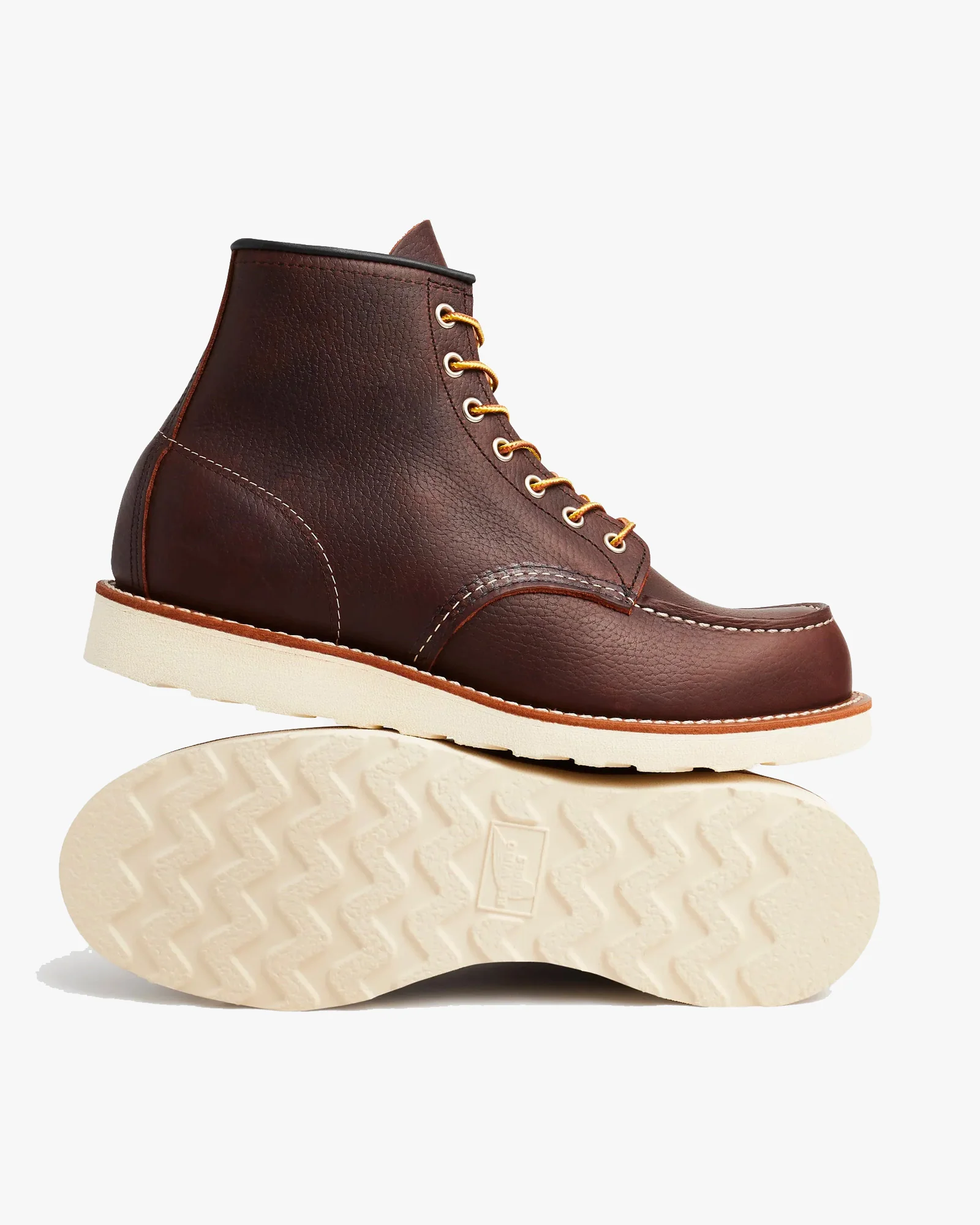 Red Wing 8138 Classic 6-Inch Moc Toe Boots - Briar Oil Slick - Image 5