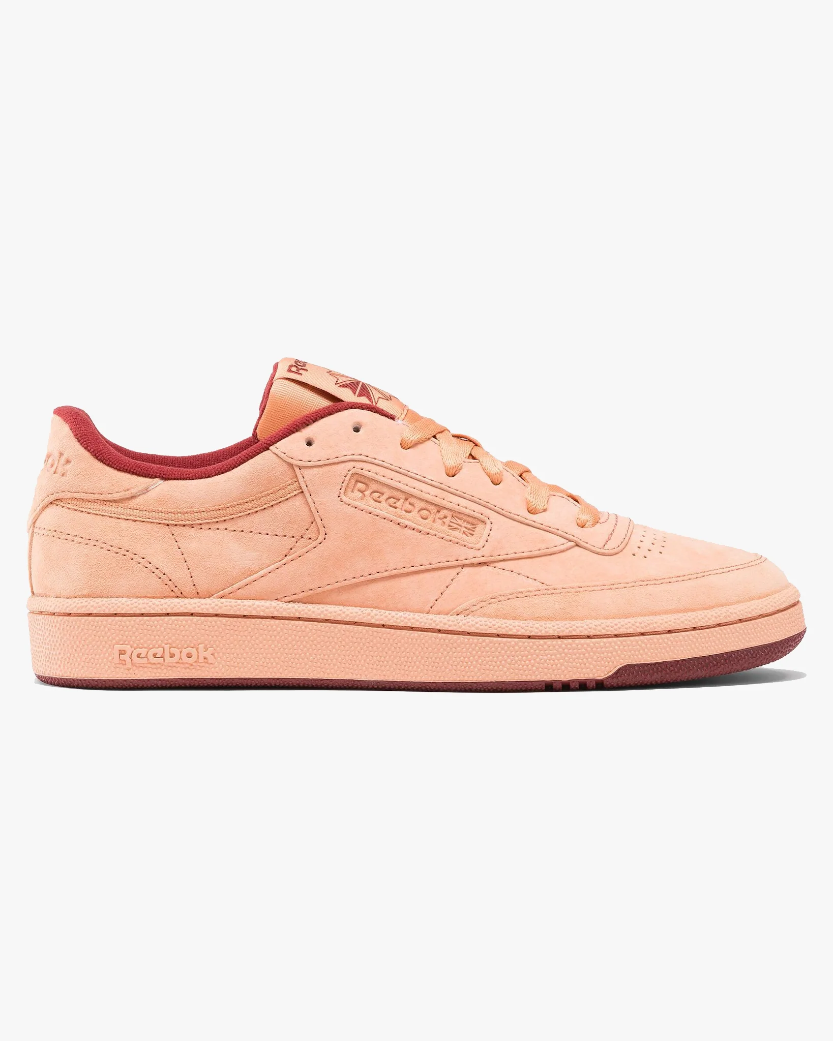 Reebok Classic Club C 85 - Clay / Washed Clay / Rich Maroon - Image 4