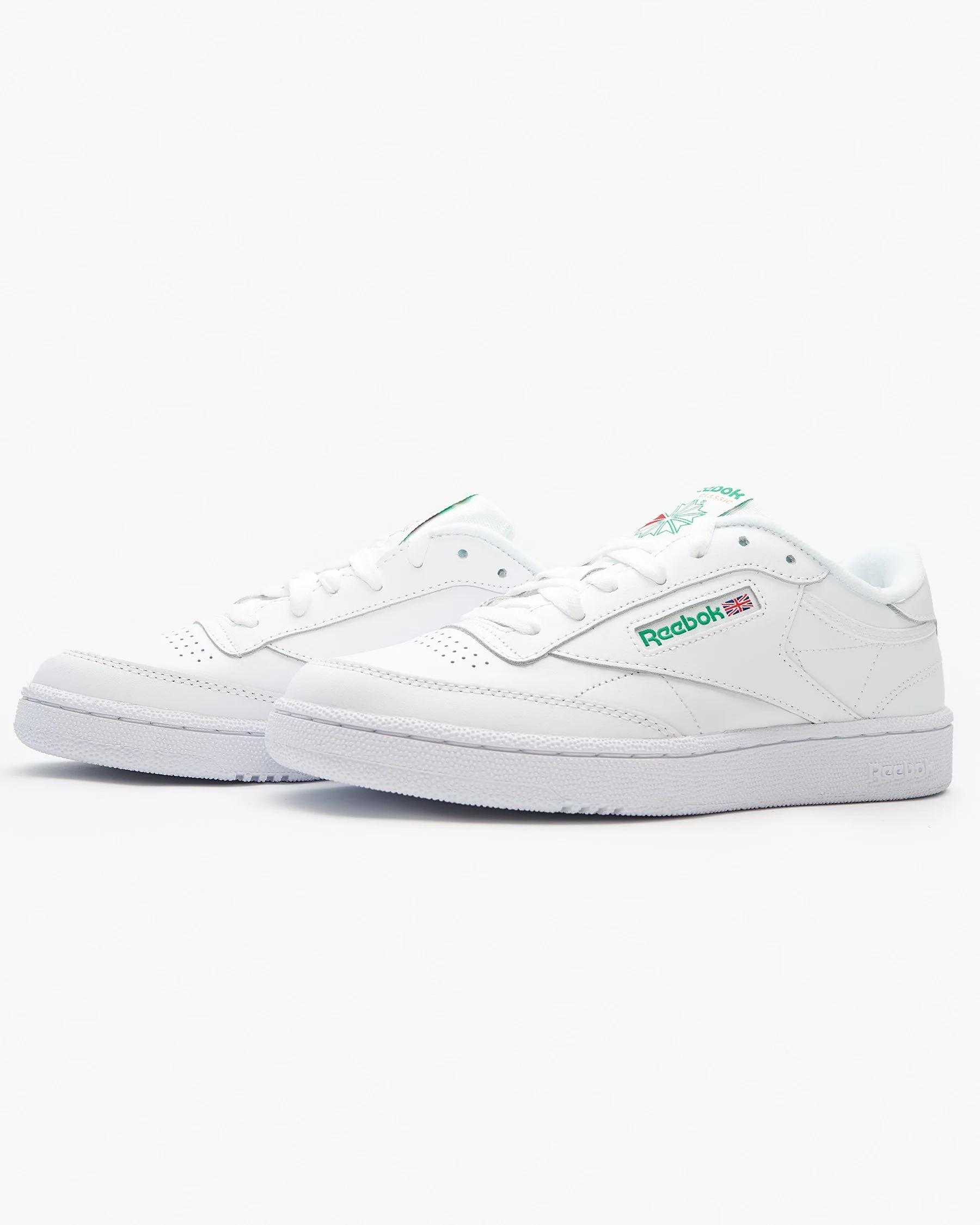 Reebok Classic Club C 85 - Intense White / Green - Image 2