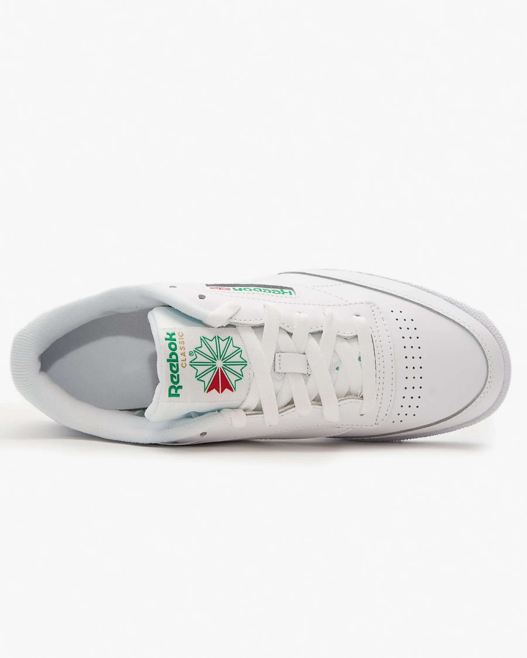 Reebok Classic Club C 85 - Intense White / Green - Image 3