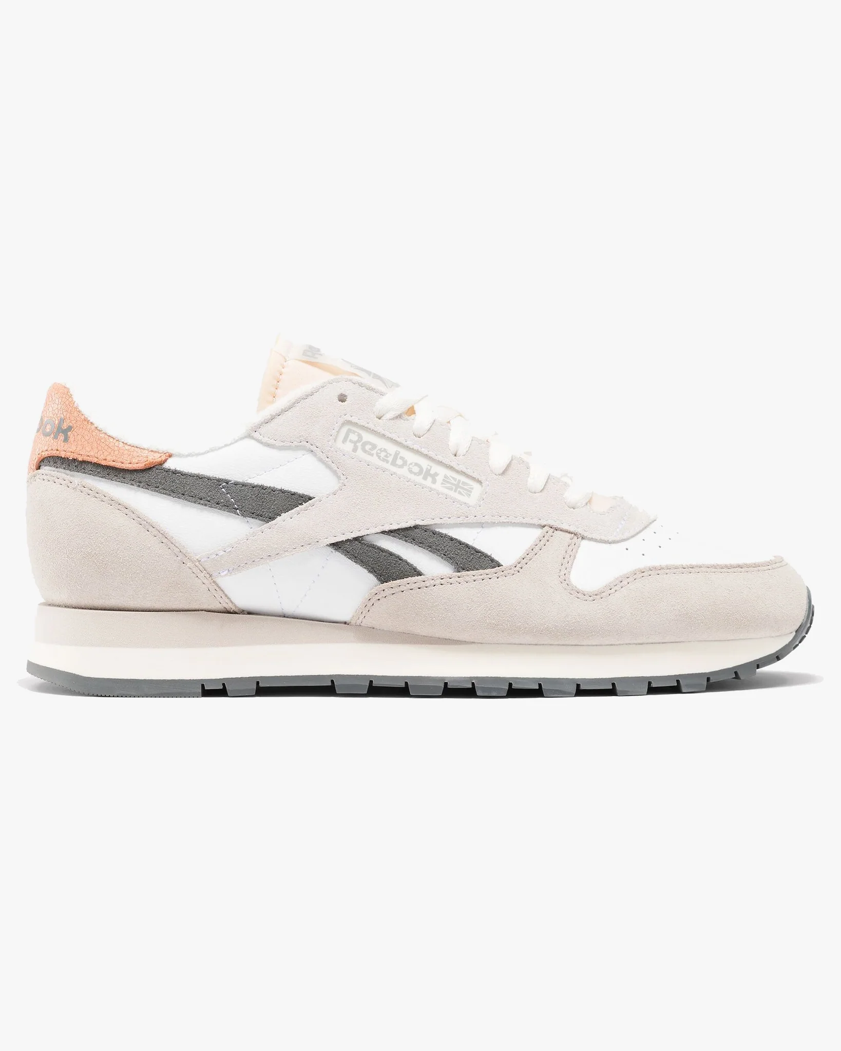 Reebok Classic Leather - White / Moonstone / Grey - Image 4
