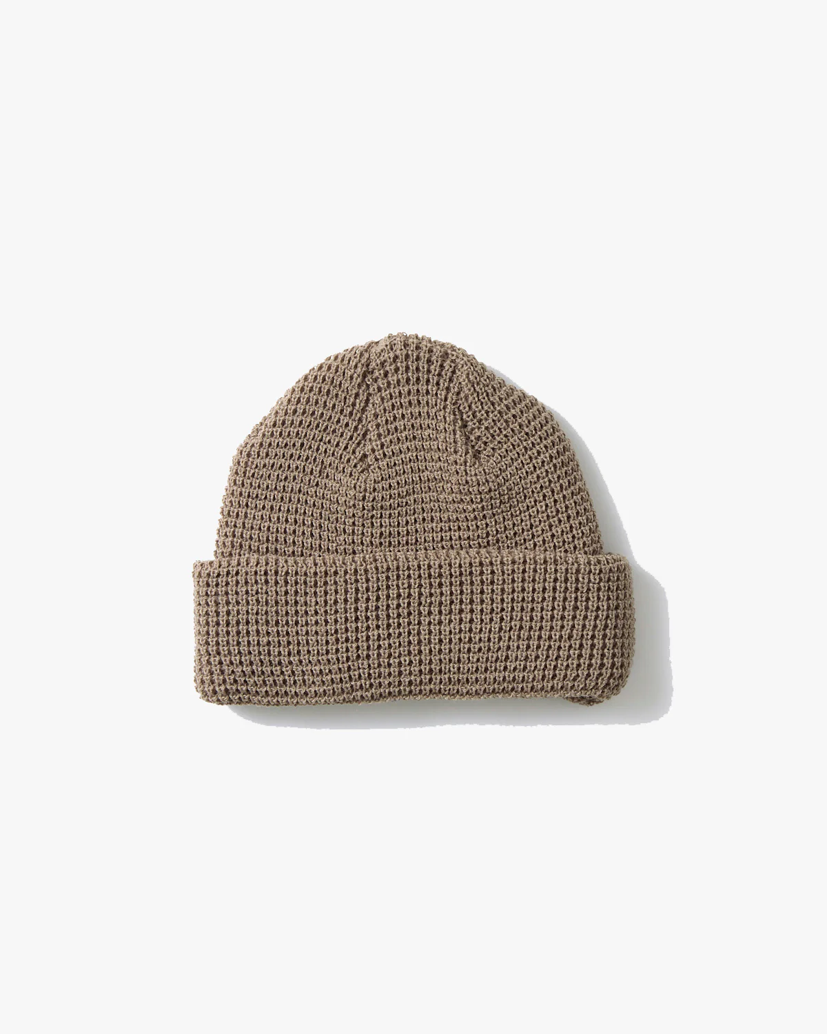 RoToTo R5141 Waffle Watch Cap - Greige - Image 2