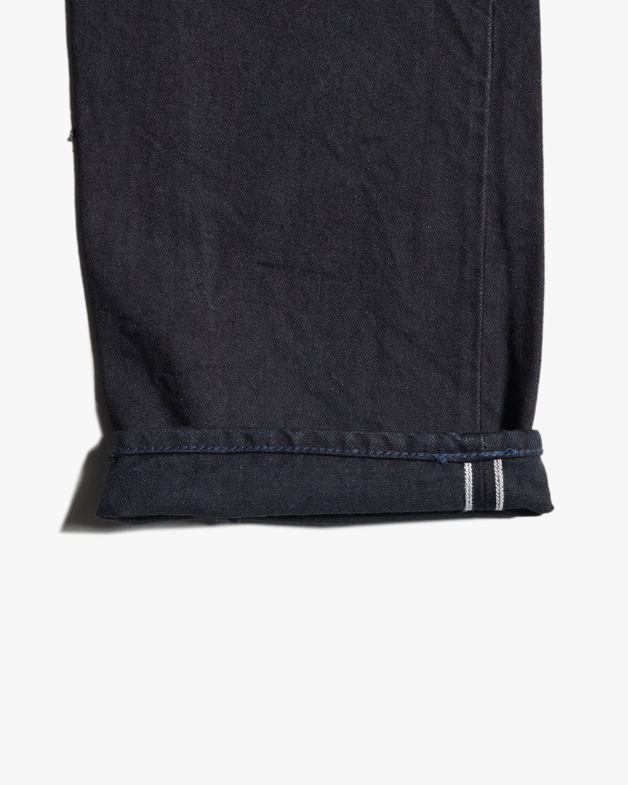 Samurai Jeans S0510XX-BOB 'Aoki Tachikage' 15oz Black-On-Blue Regular Fit Selvedge Jeans - Onewash - Image 8