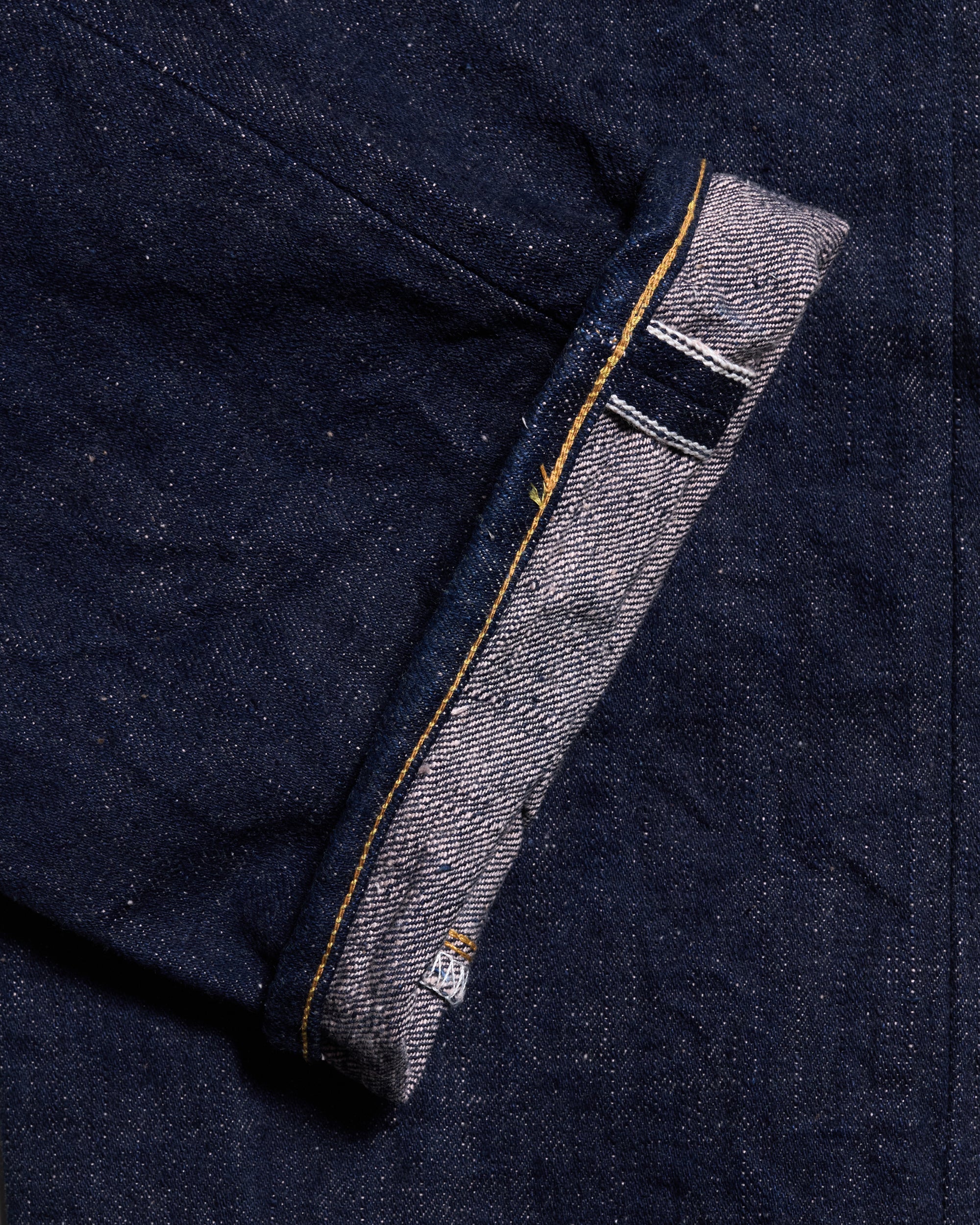 Samurai Jeans S500AX-SAKURA Regular Straight 18oz AI Plus Sakura Selvedge Jeans - Indigo - Image 3