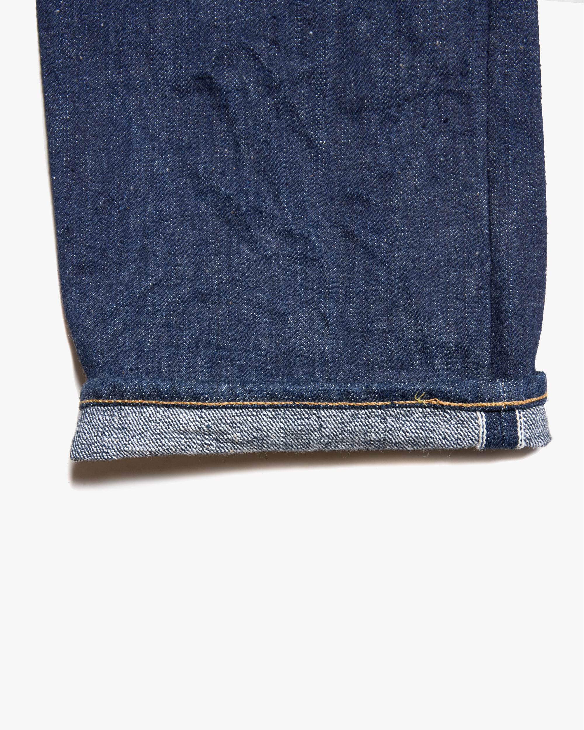 Samurai Jeans S500AX Regular Straight 18oz AI Plus Selvedge Jeans - Indigo Onewash - Image 9