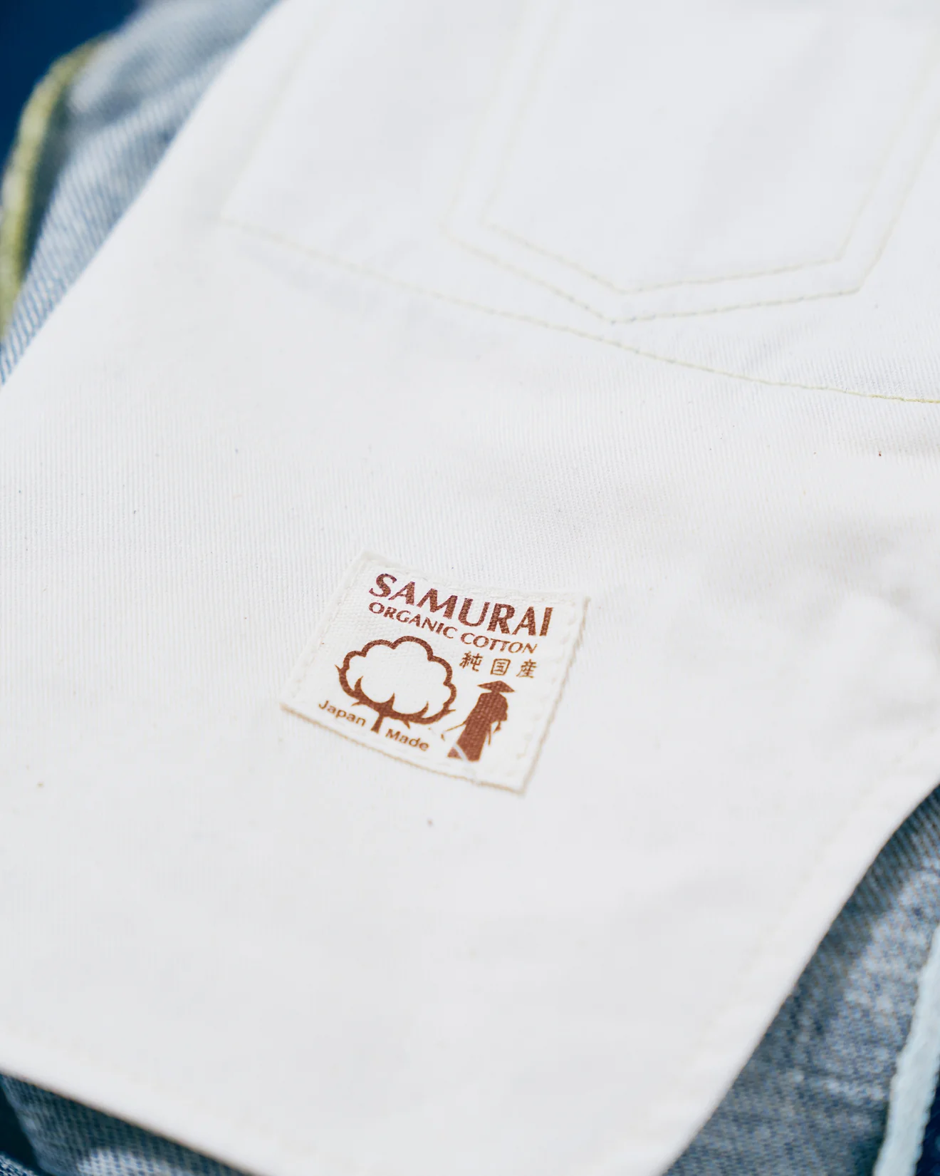 Samurai Jeans S510HXII Regular Straight 15.8oz Samurai Cotton GL3 Selvedge Jeans - Indigo Onewash - Image 8